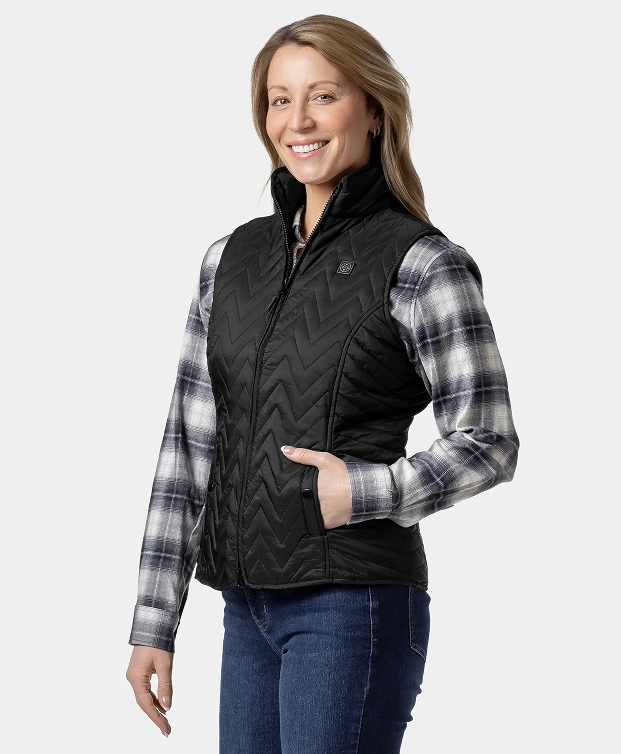 Women's Heated Chevron Quilted Vest (Apparel Only) - Image 18