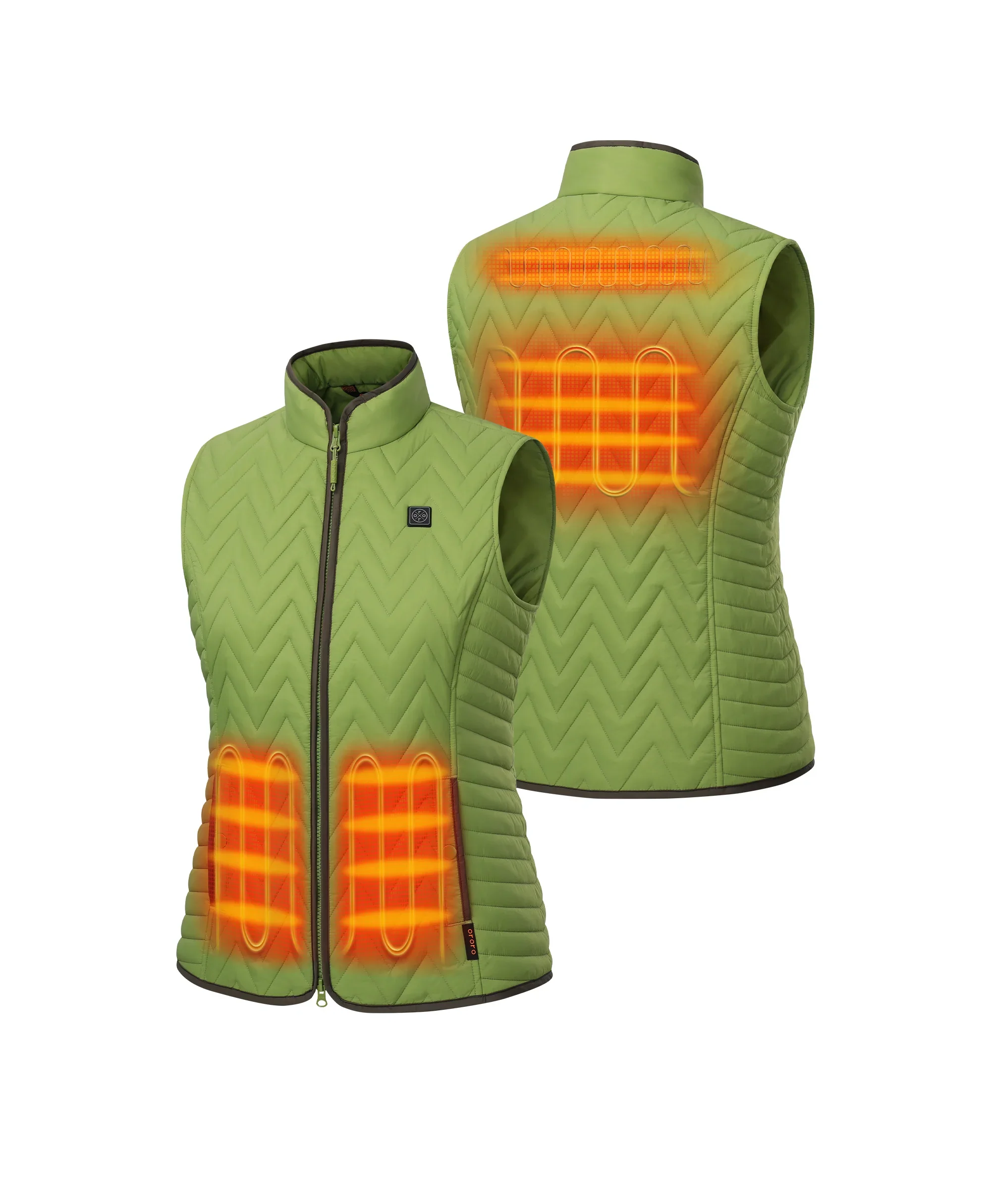 Women's Heated Chevron Quilted Vest (Apparel Only) - Image 25