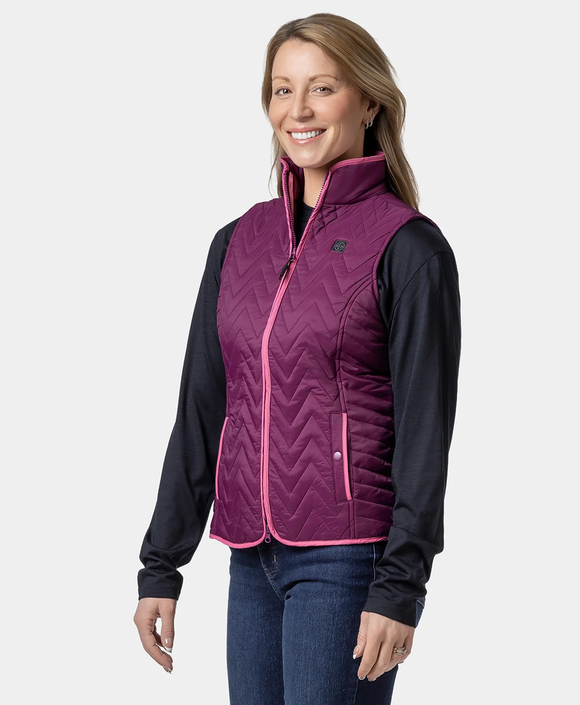 Women's Heated Chevron Quilted Vest (Apparel Only) - Image 7