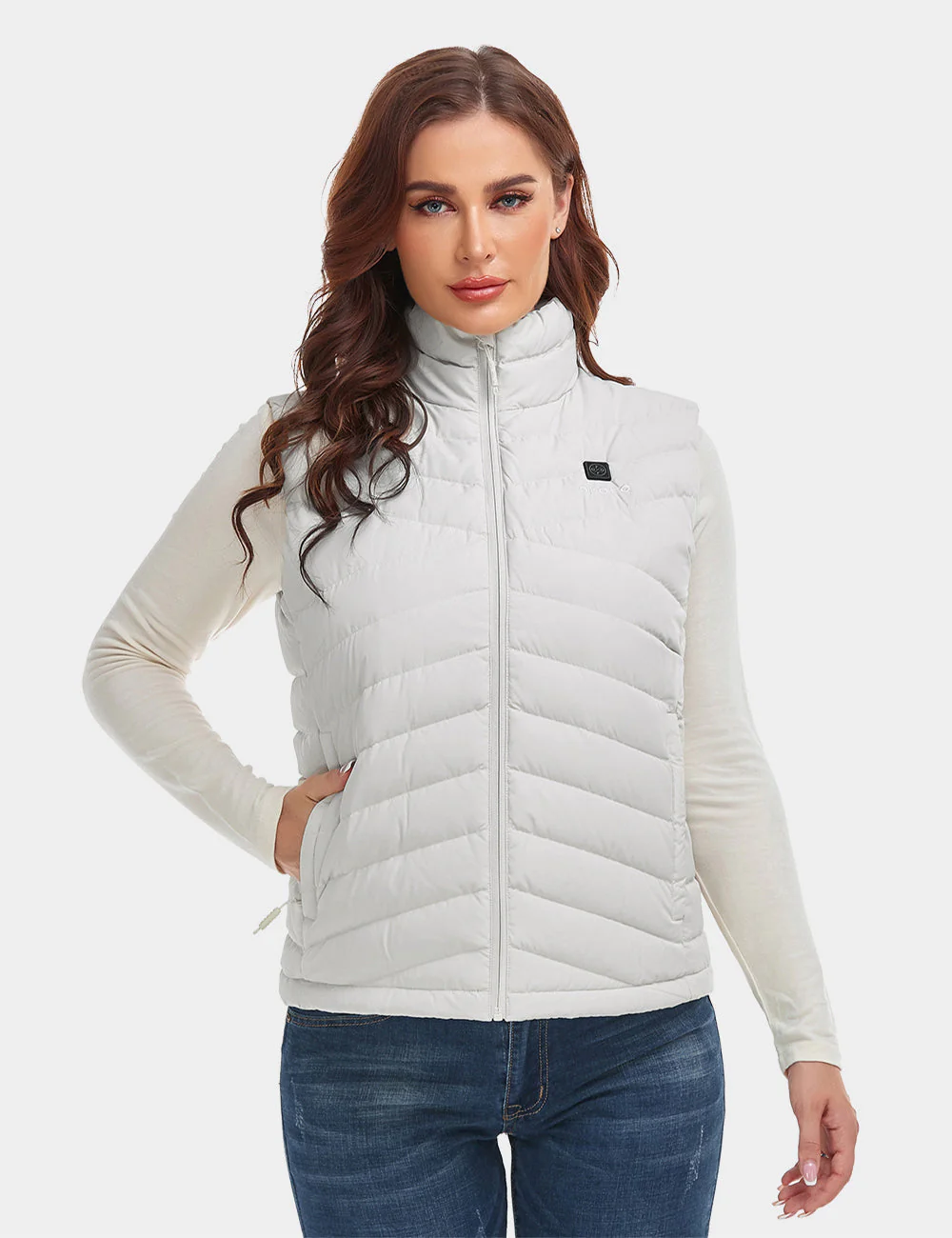 (Open-box) Women's Heated Lightweight Down Vest (Battery Set Not Included) - Image 21