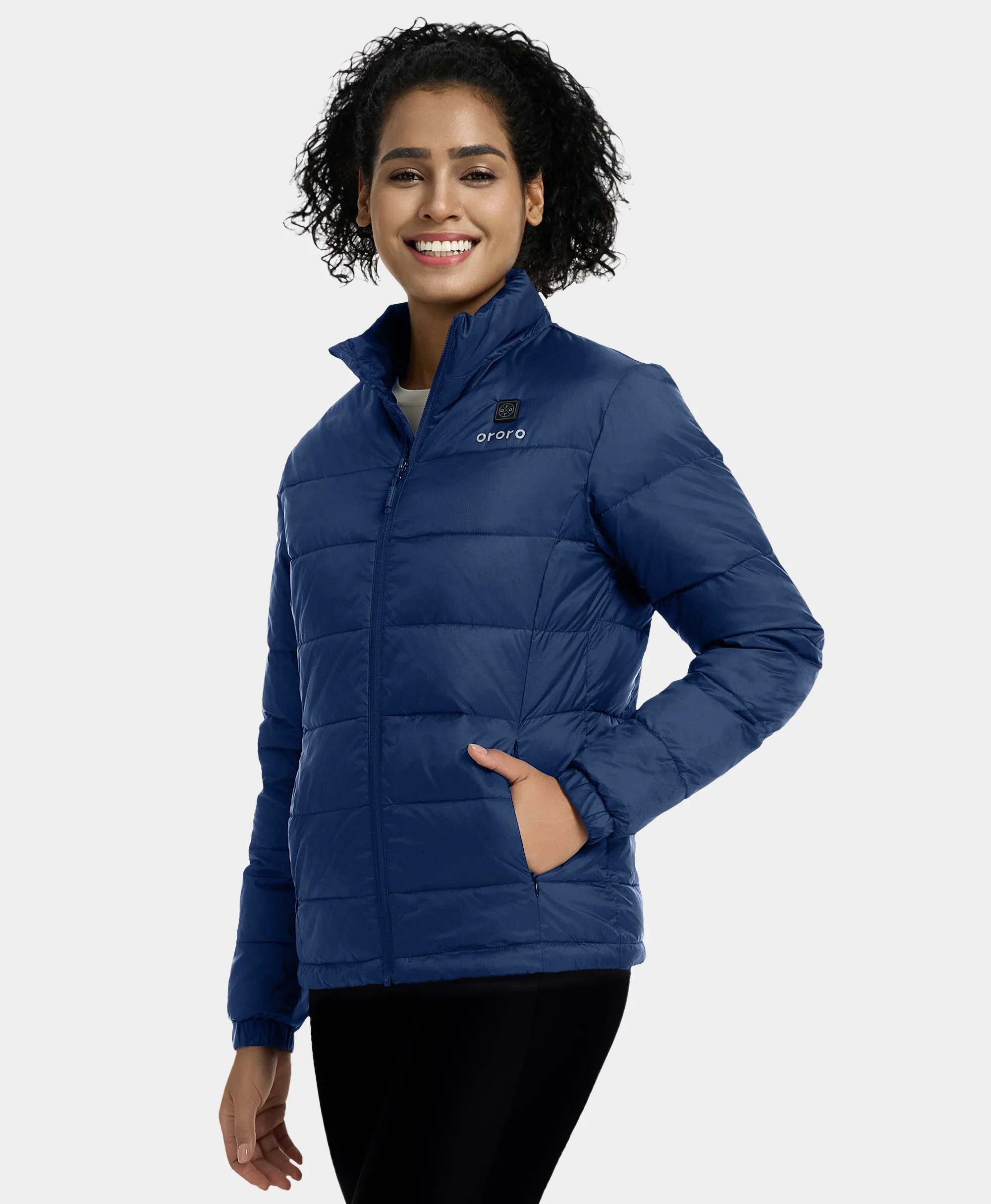 (Open-box) Women's Heated Puffer Jacket (Pocket heating)  (Battery Set Not Included) - Image 14