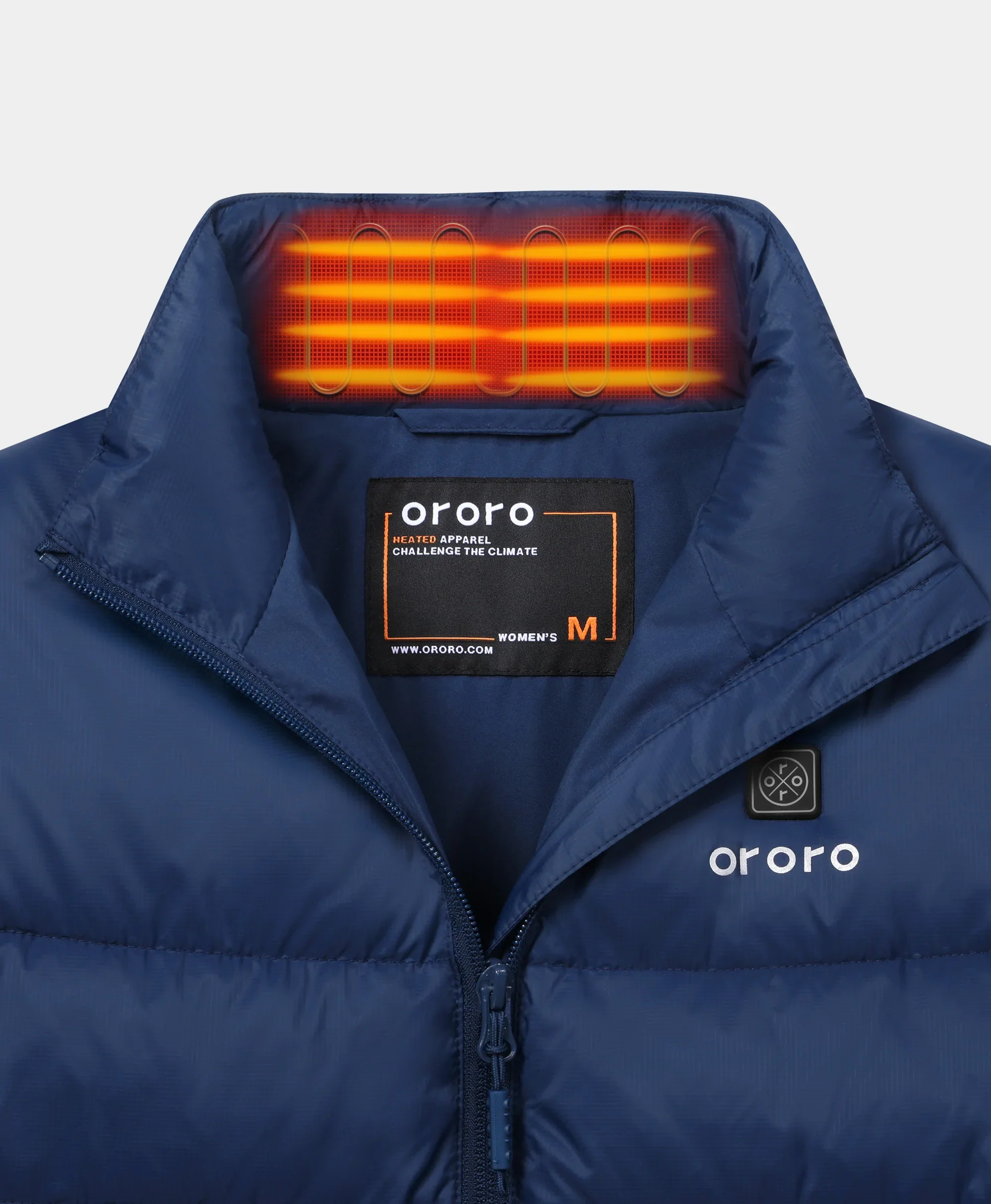 (Open-box) Women's Heated Puffer Jacket (Pocket heating)  (Battery Set Not Included) - Image 16