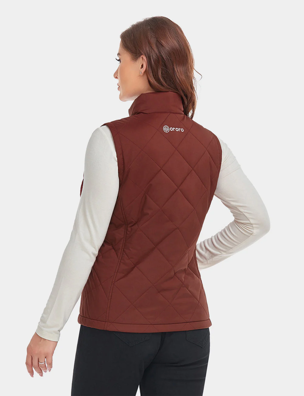 (Open-box) Women's Heated Quilted Vest (Battery Set Not Included) - Image 34