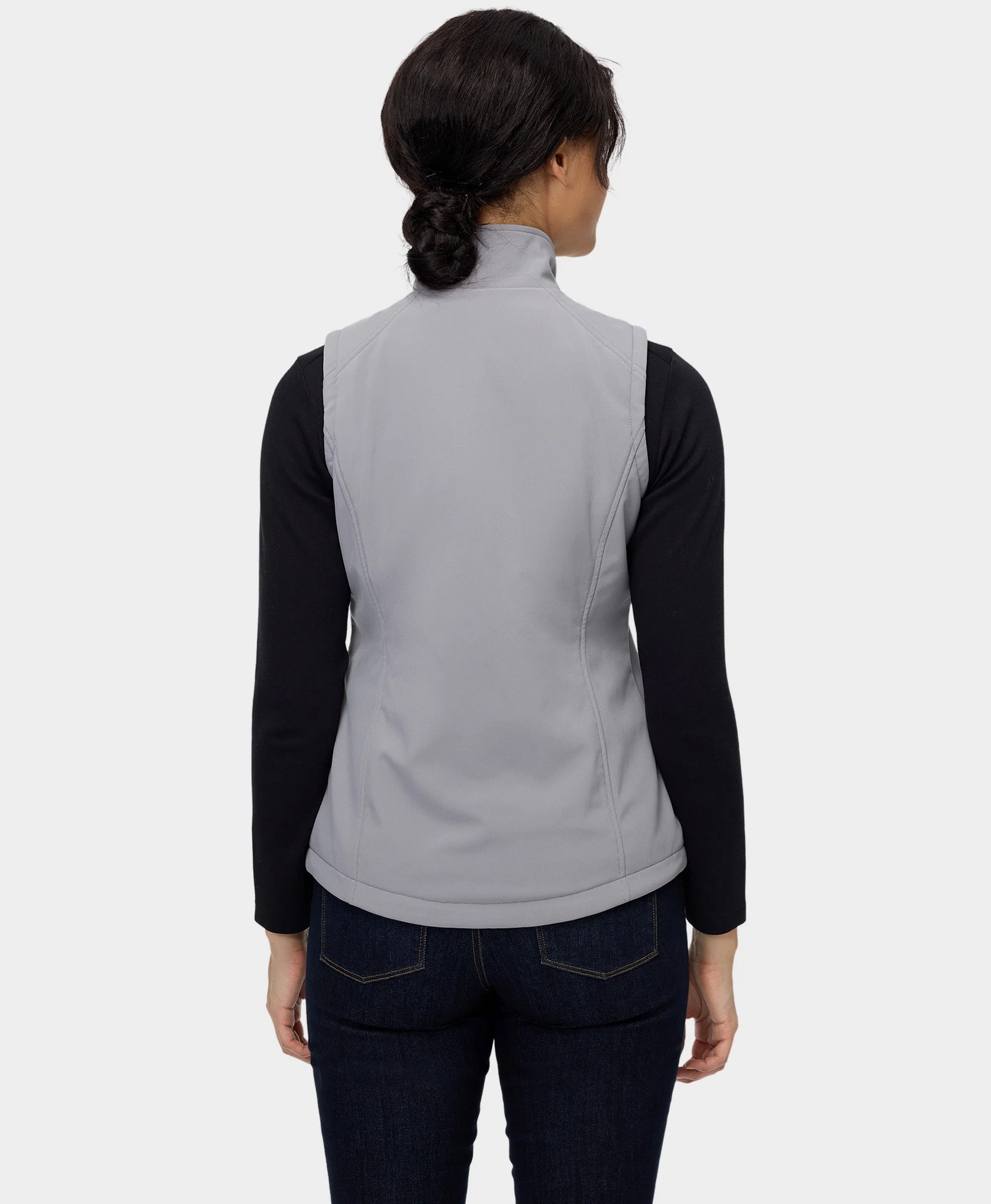 Women's Heated Softshell Vest - Lower Back Heating (Apparel Only) - Image 13