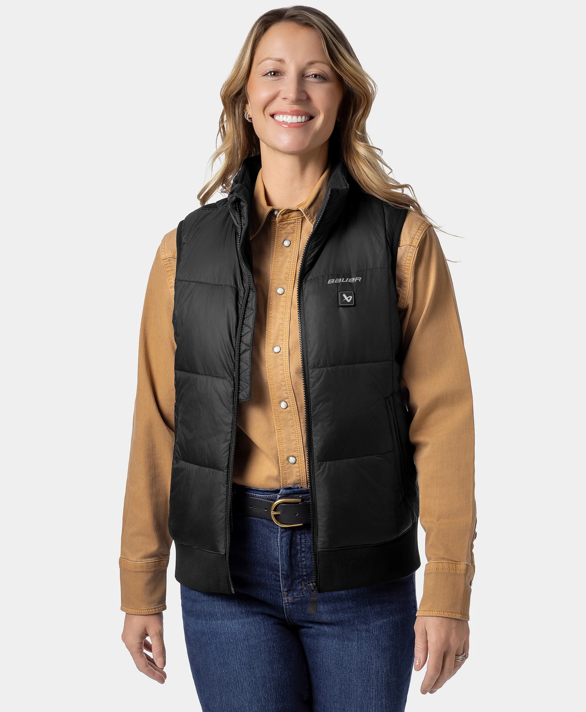 ororo x BAUER REDLINE Women's 4-Zone Heated Puffer Vest - Image 5