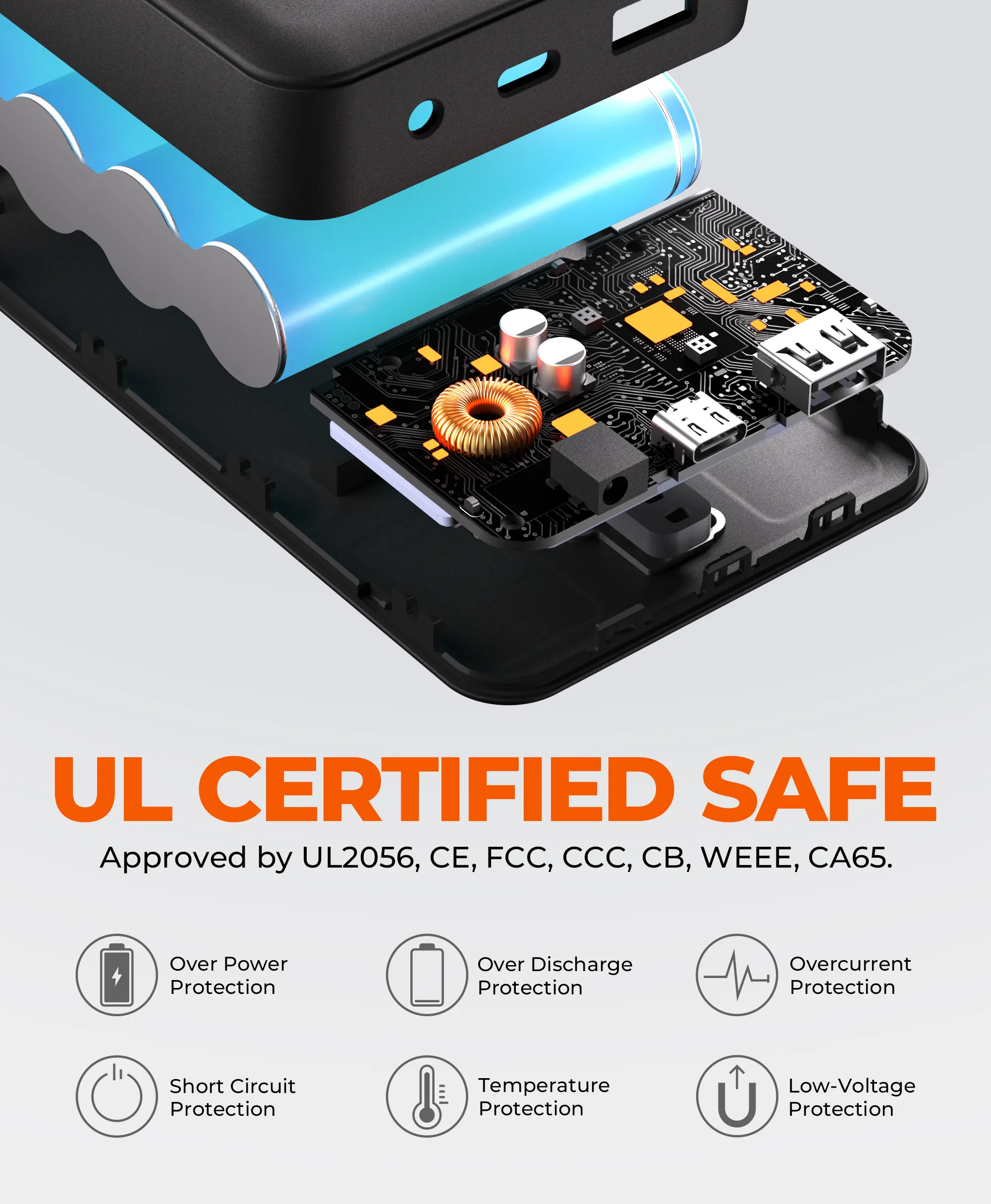(Open-box) PD 10K Rechargeable Battery (USB-C, 45W Power Delivery) - Image 7