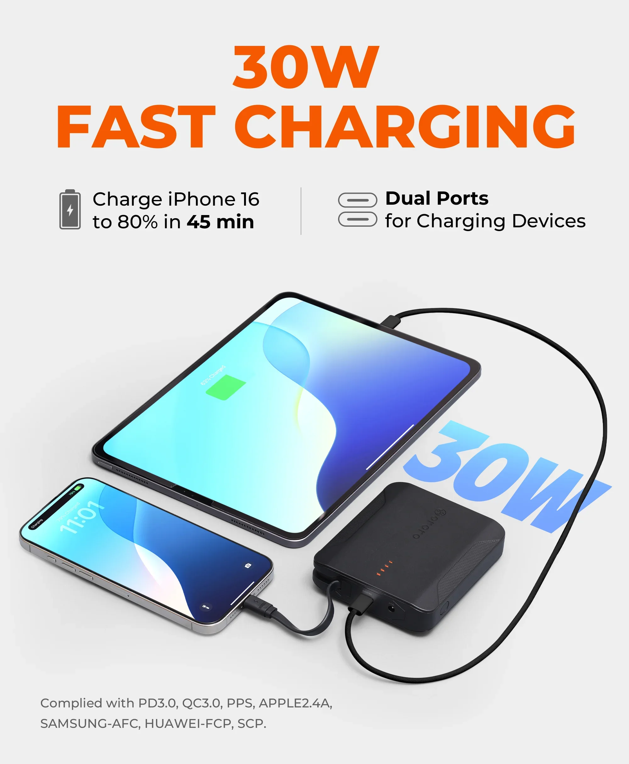 PD 7K Rechargeable Battery (USB-C, 30W Power Delivery) - Image 5