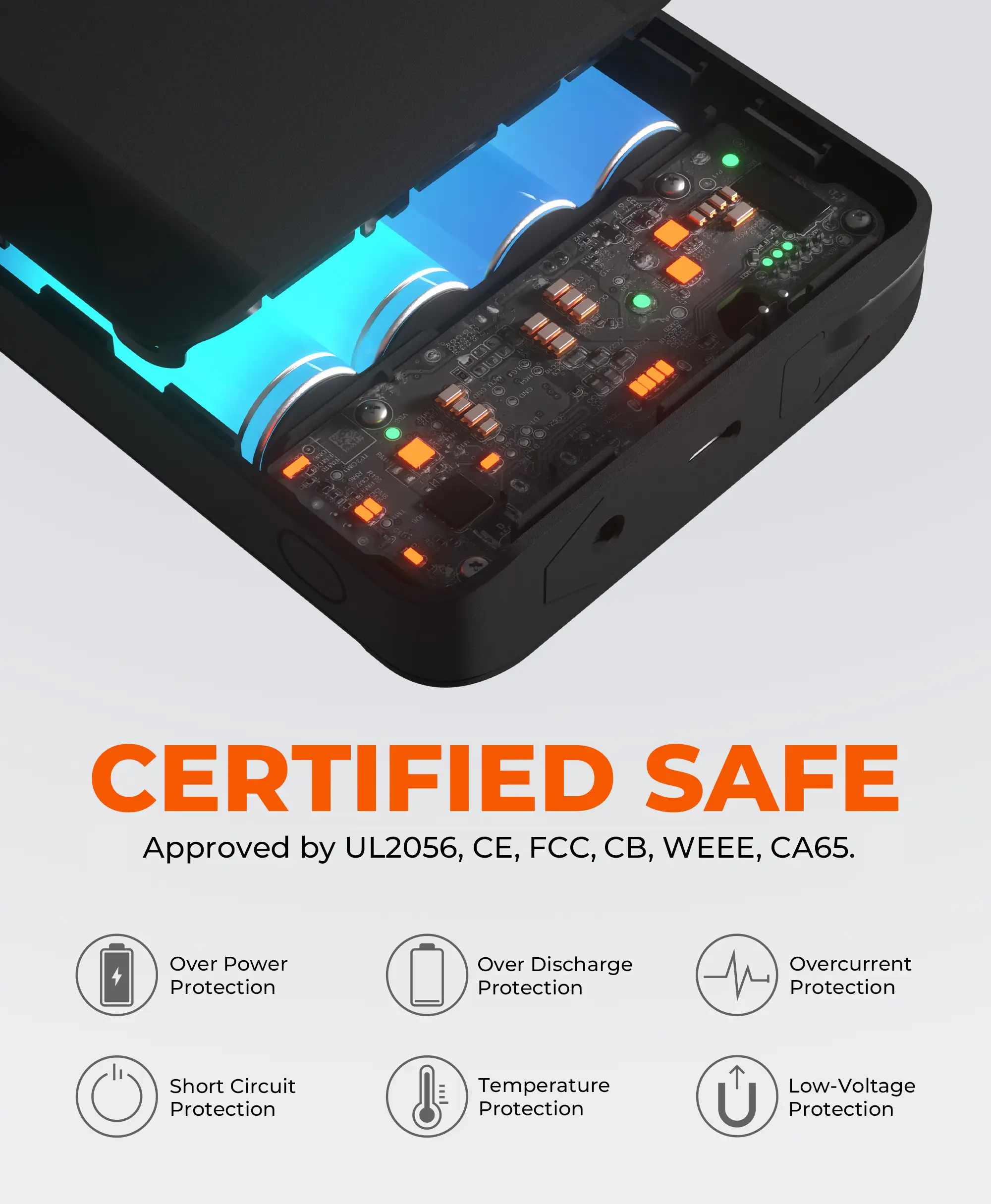PD 7K Rechargeable Battery (USB-C, 30W Power Delivery) - Image 9