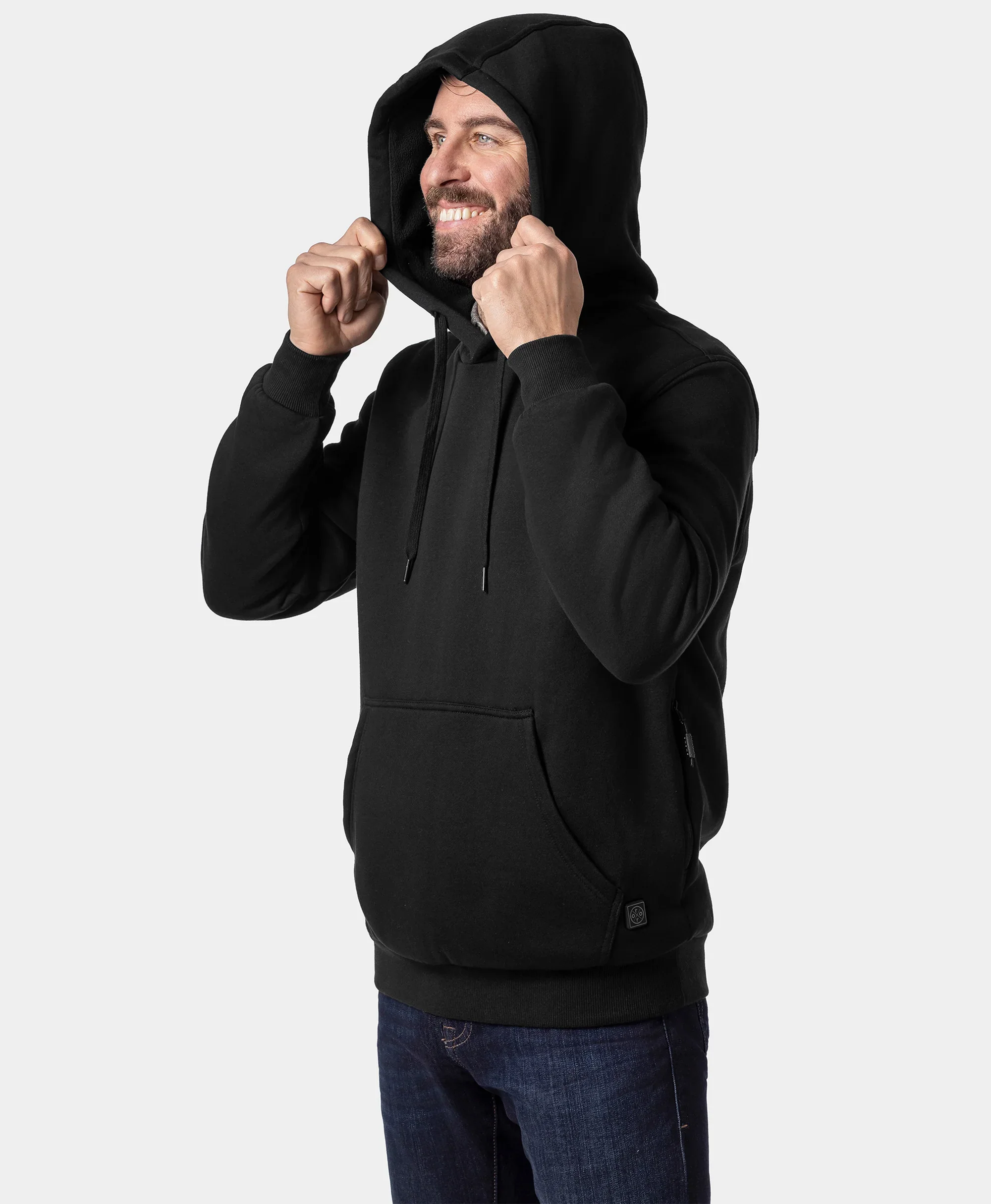 Preston Unisex 5-Zone Pullover Heated Hoodie - Image 4