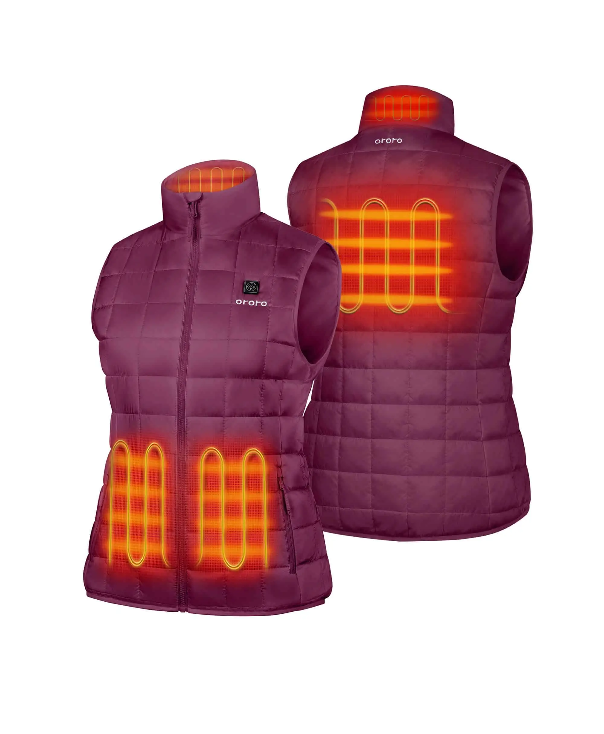 Prism Women's 4-Zone Heated Quilted Vest - Image 27