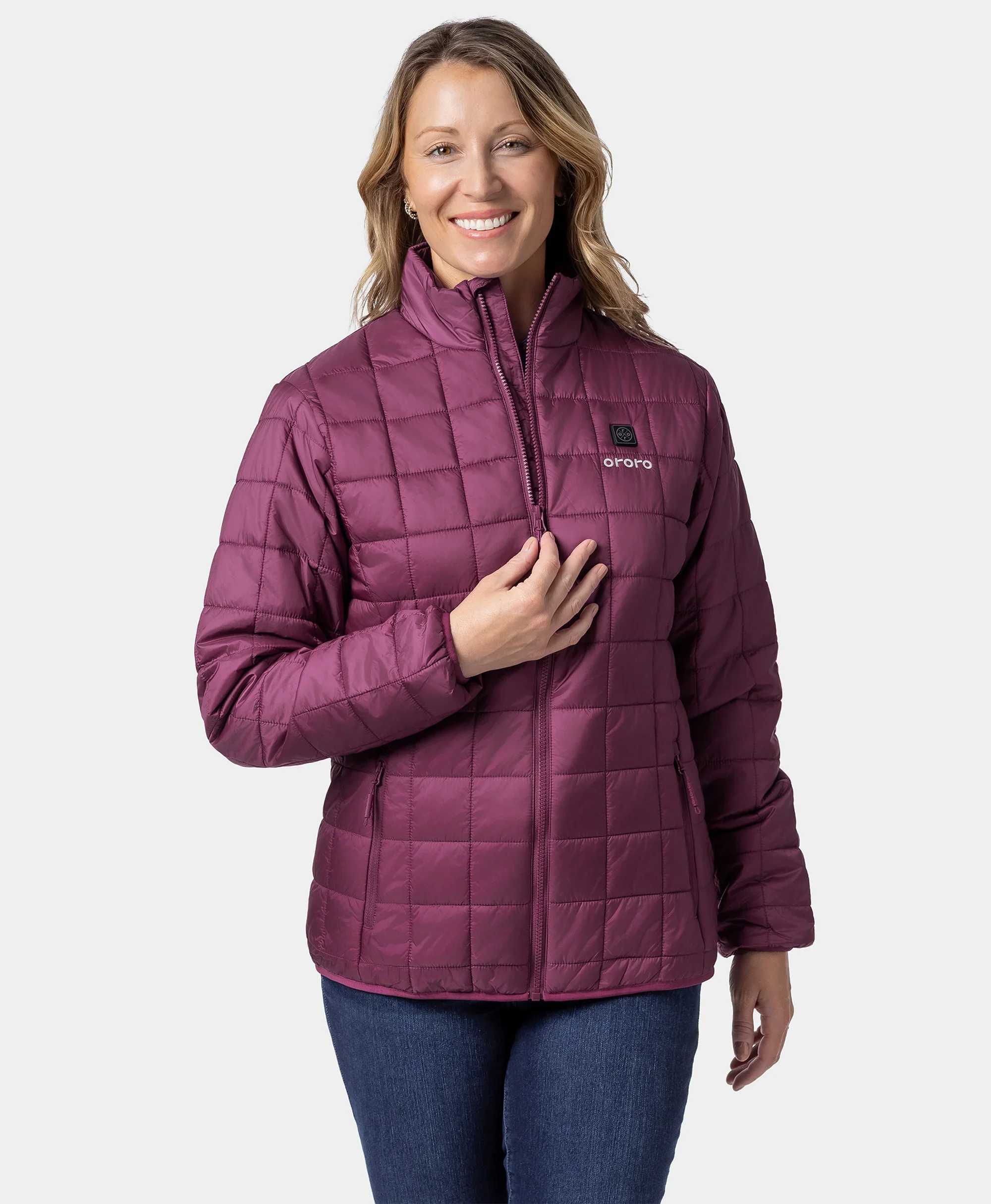 Prism Women's Heated Quilted Jacket - Image 12