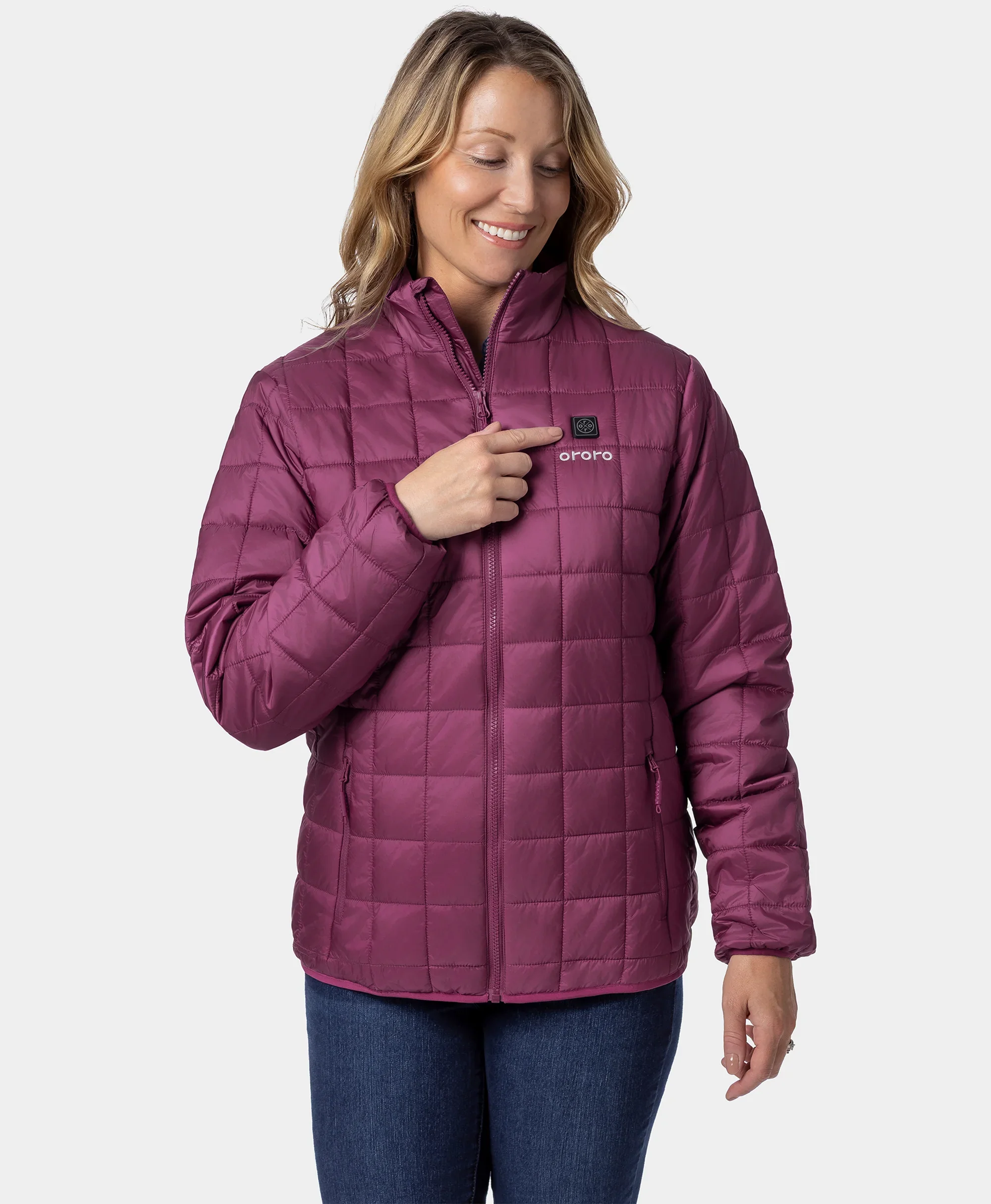 Prism Women's Heated Quilted Jacket - Image 13