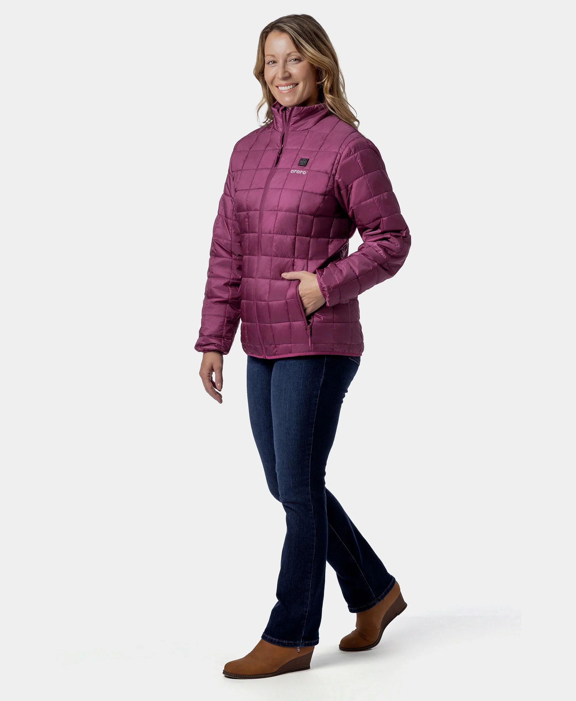 Prism Women's Heated Quilted Jacket - Image 14