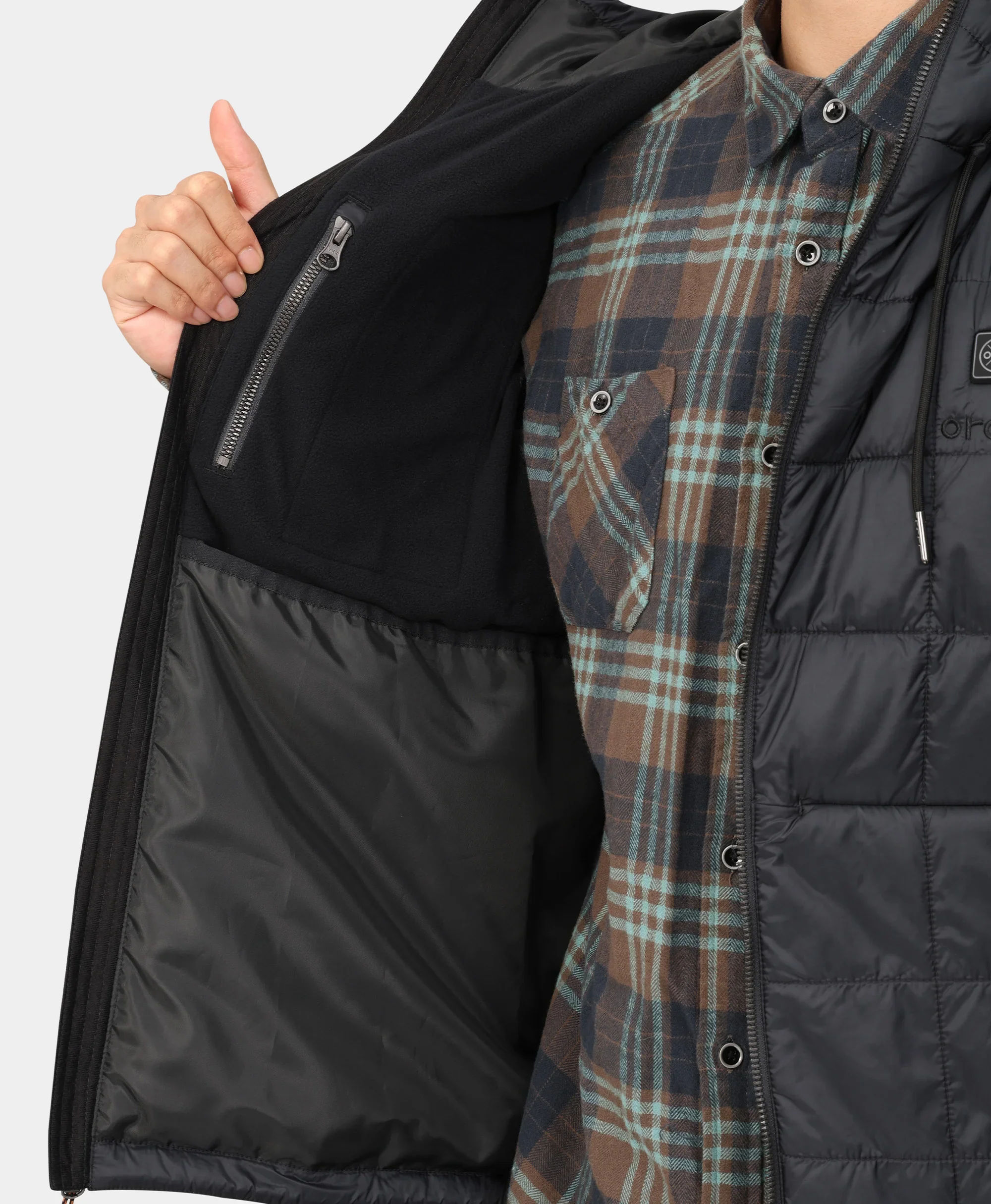 PuffLyte™ Men's 5-Zone Hooded Heated Vest - Image 8