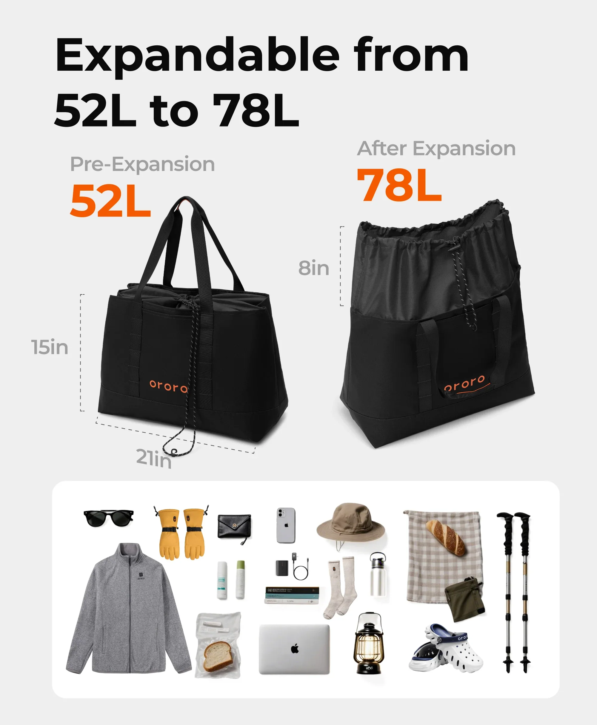 Redfern Camping Tote Bag (Final Sale) - Image 18