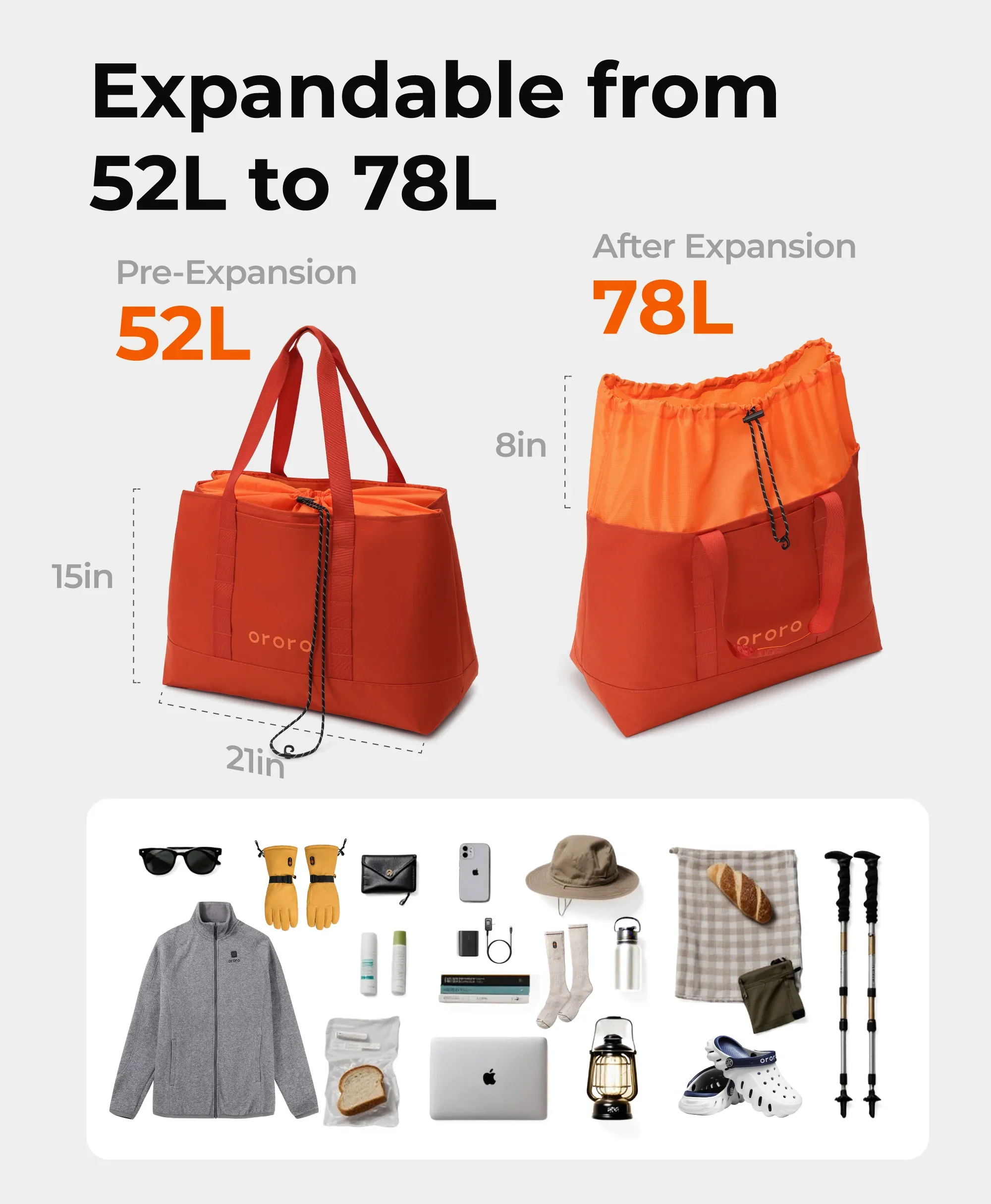 Redfern Camping Tote Bag (Final Sale) - Image 3