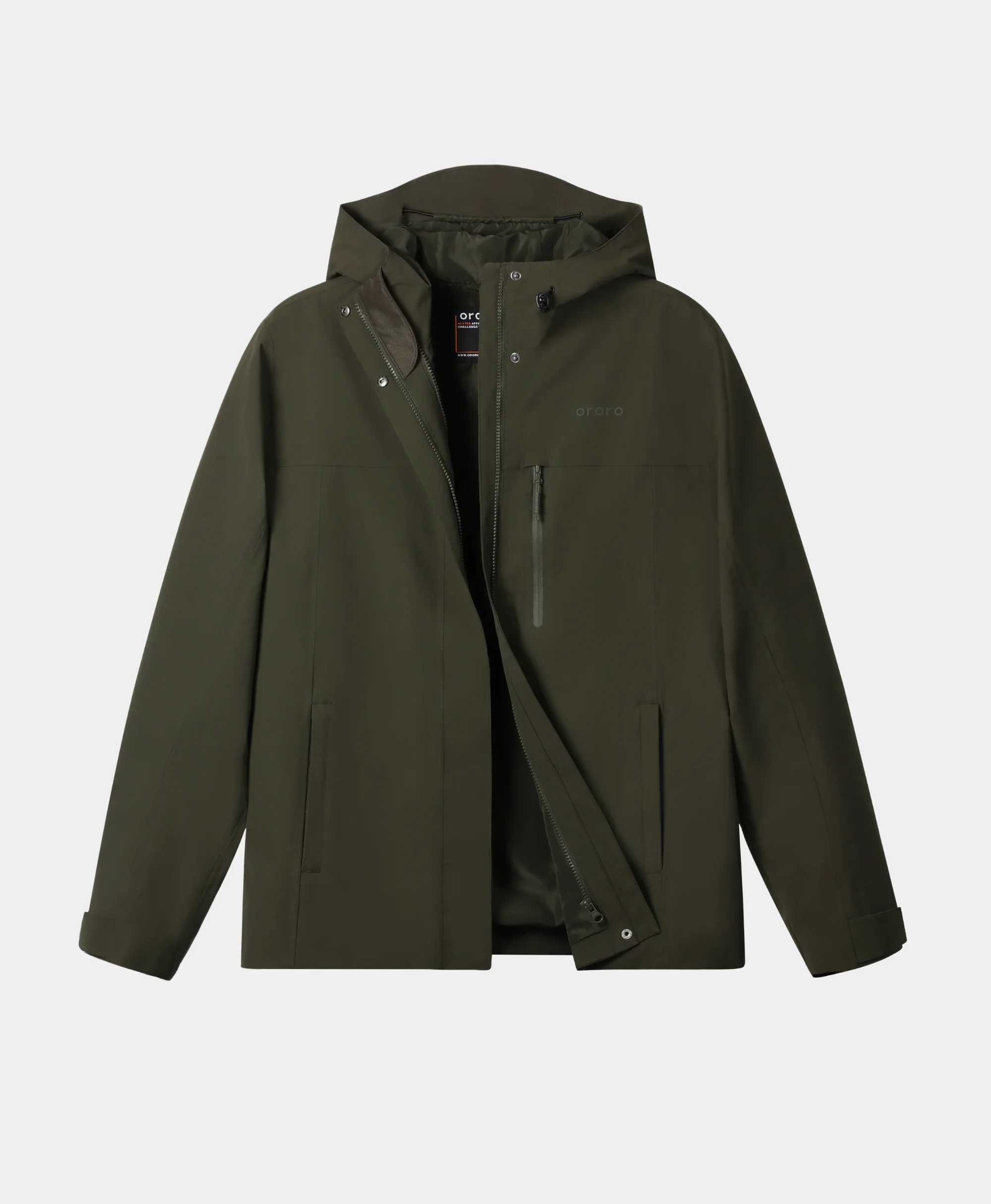 River Ridge Men’s 3-in-1 Heated Jacket with Fleece Liner - Image 5