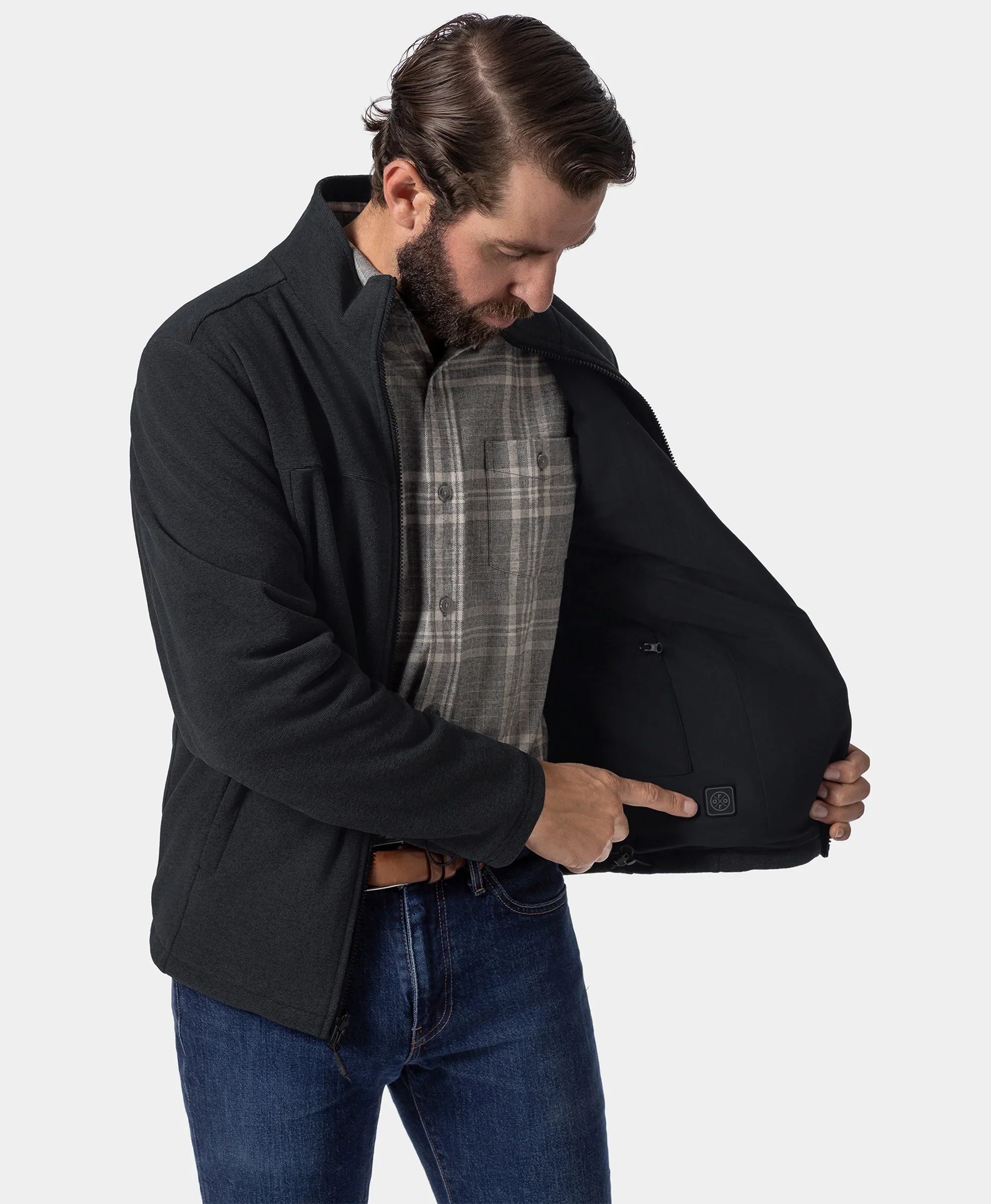River Ridge Men's Heated Fleece Liner Jacket - Image 4