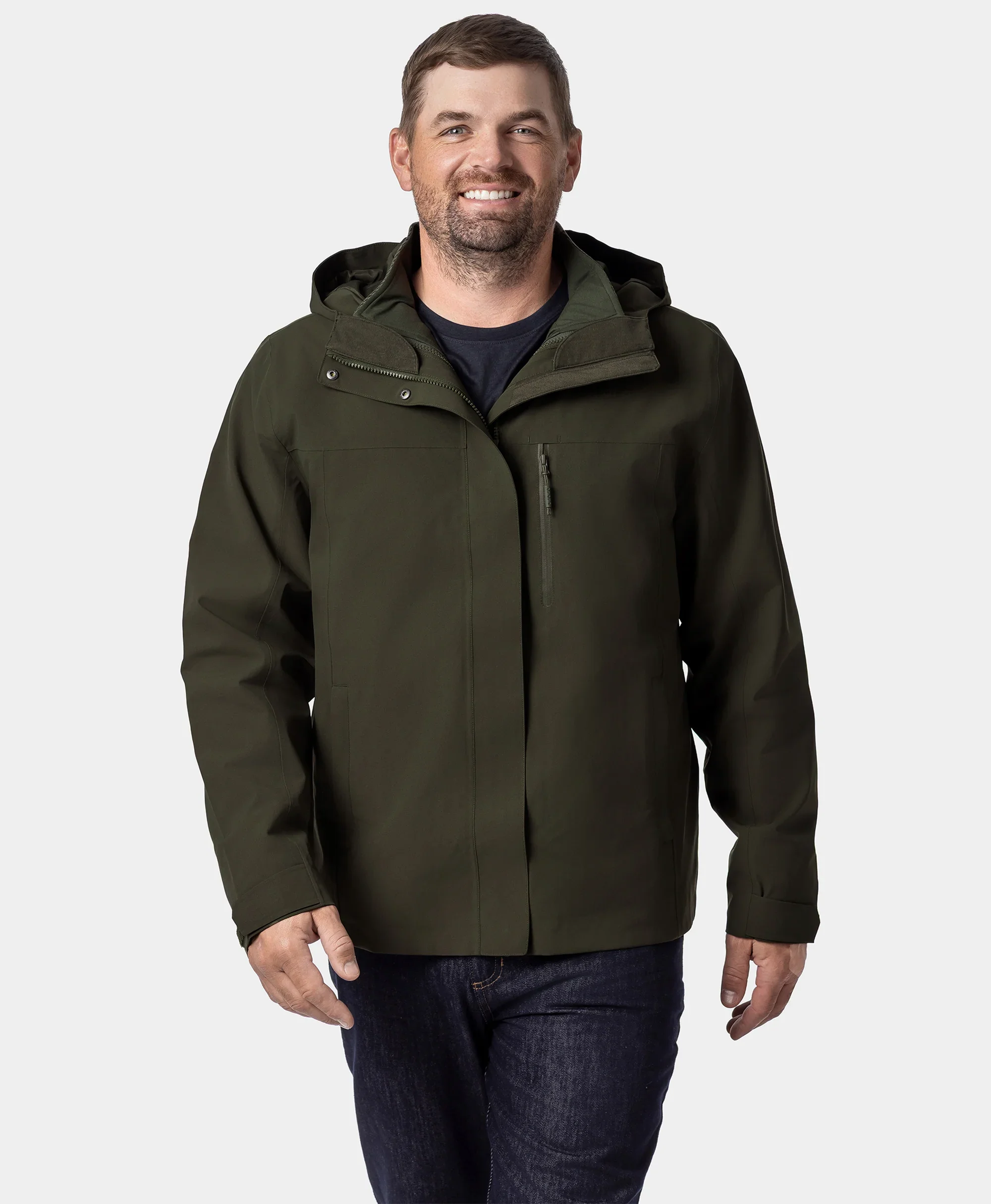 River Ridge Men's Waterproof Shell Jacket - Image 12