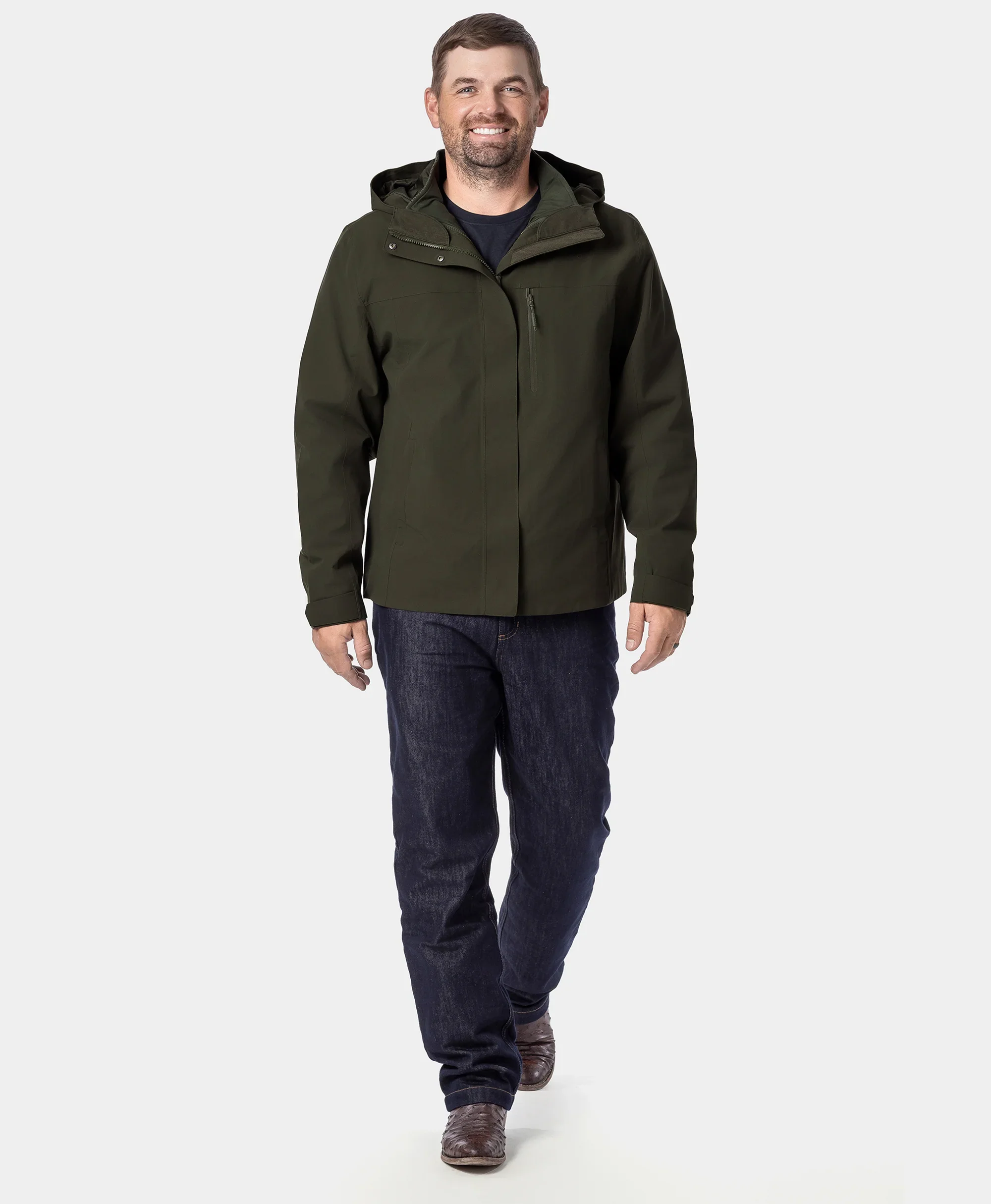 River Ridge Men's Waterproof Shell Jacket - Image 13