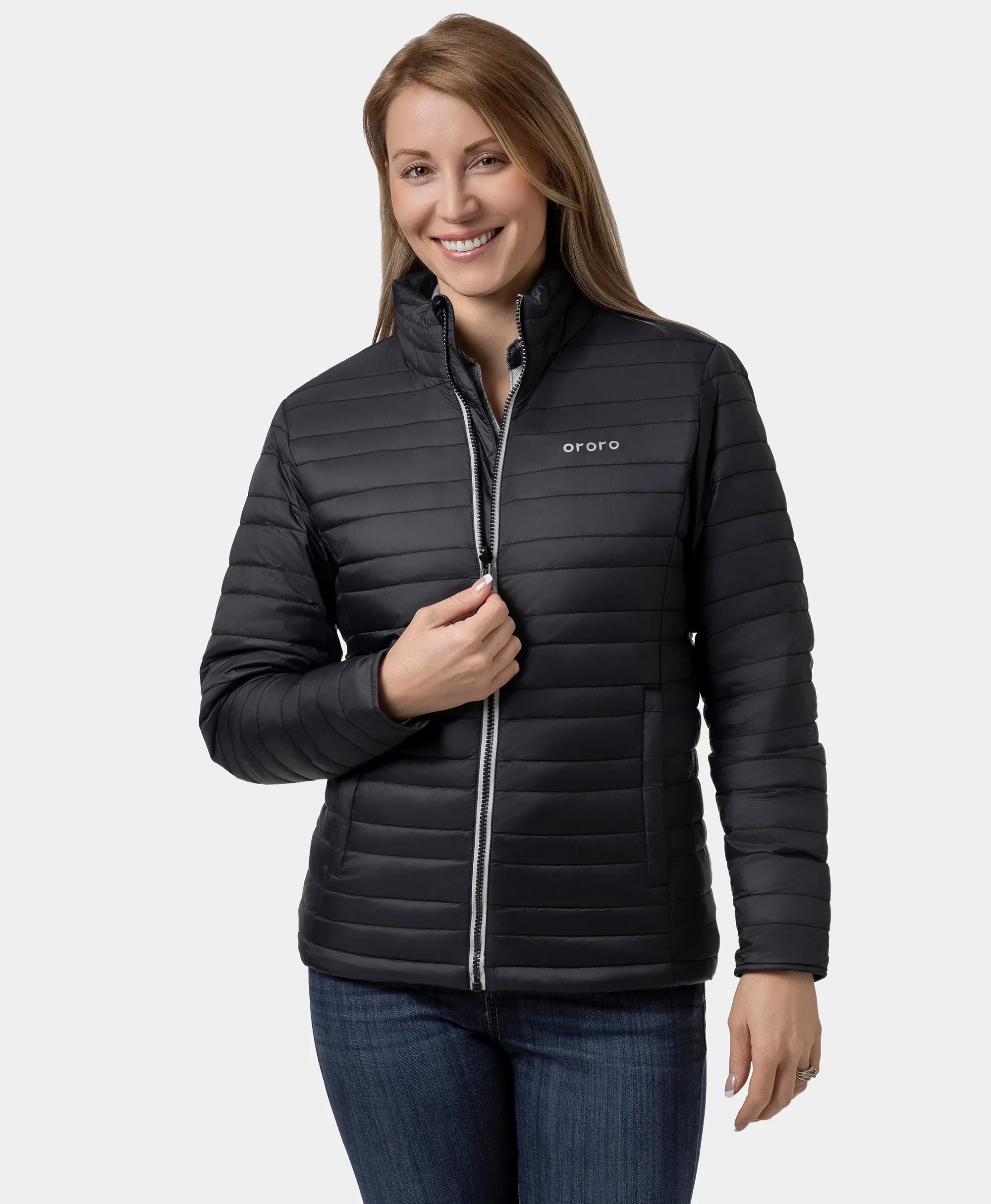 River Ridge Women's Heated Lightweight Down Jacket - Image 3