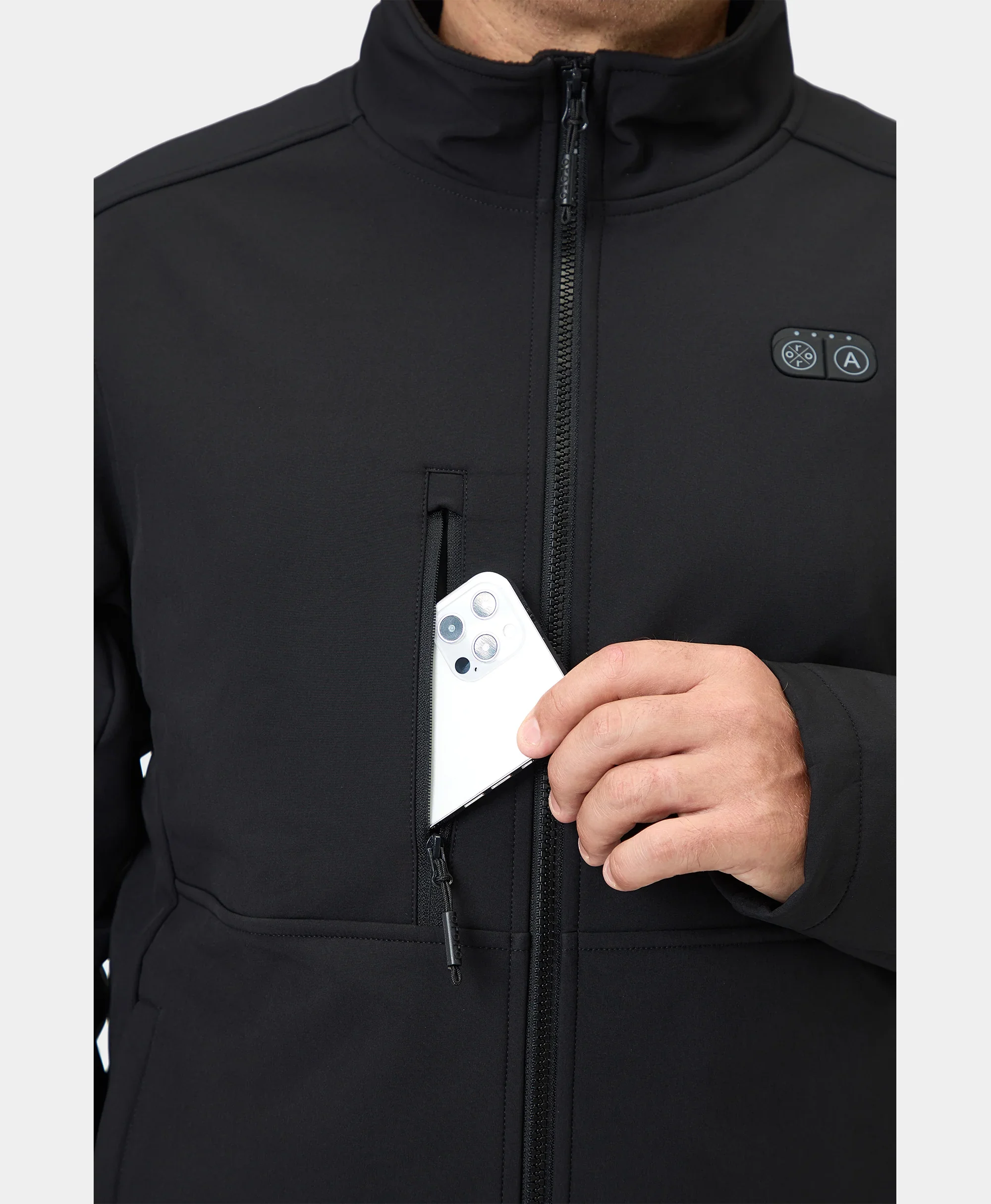 Maverick SureWarm® Men's 6-Zone Dual-Control Heated Softshell Jacket - Image 9
