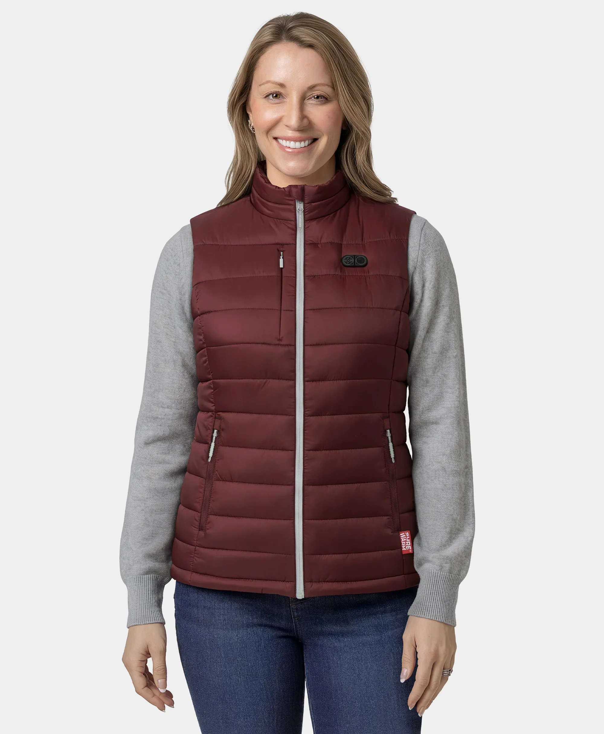 SureWarm® Women's 6-Zone Dual-Control Classic Pro Heated Vest - Image 12