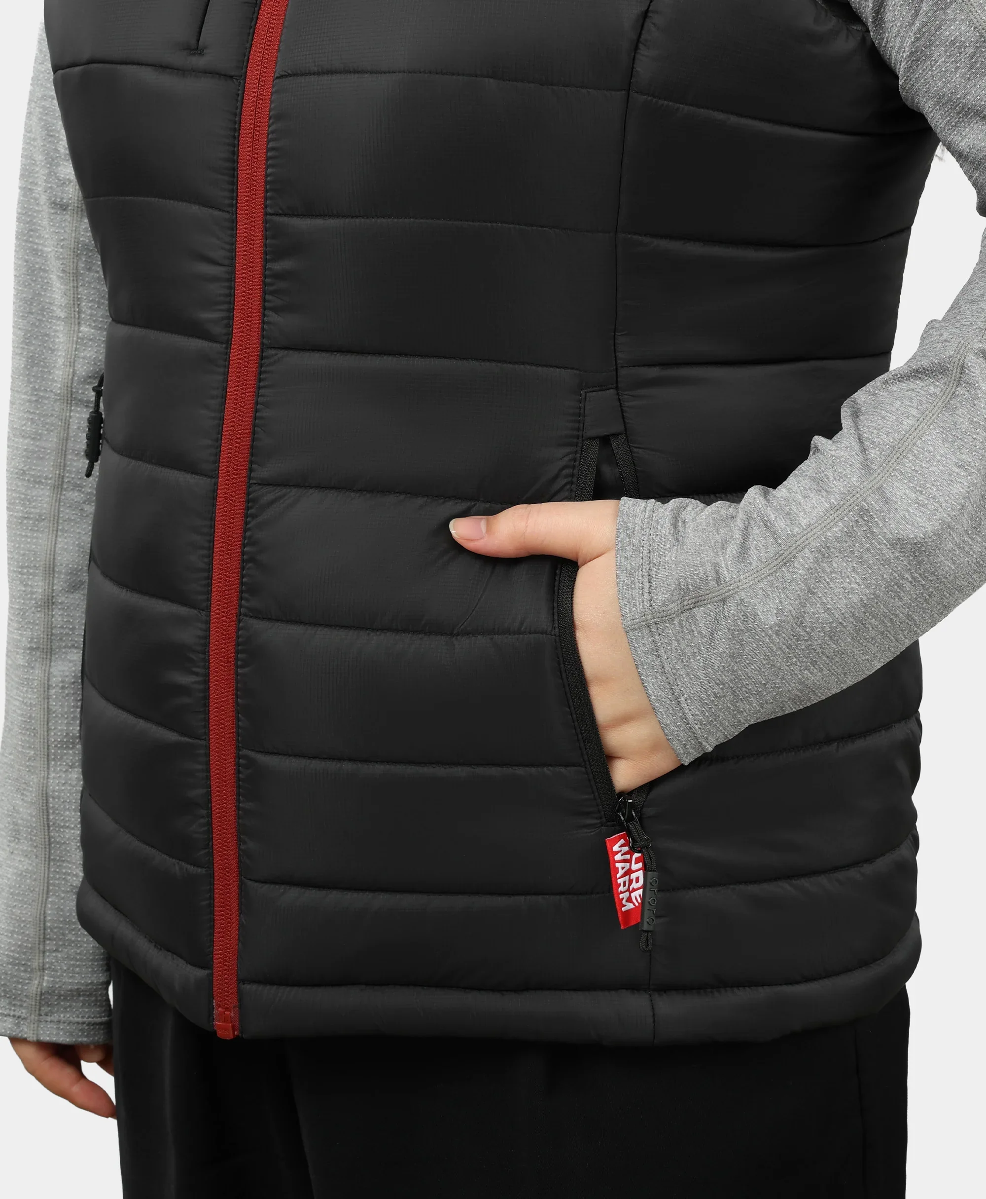 SureWarm® Women's 6-Zone Dual-Control Classic Pro Heated Vest - Image 7