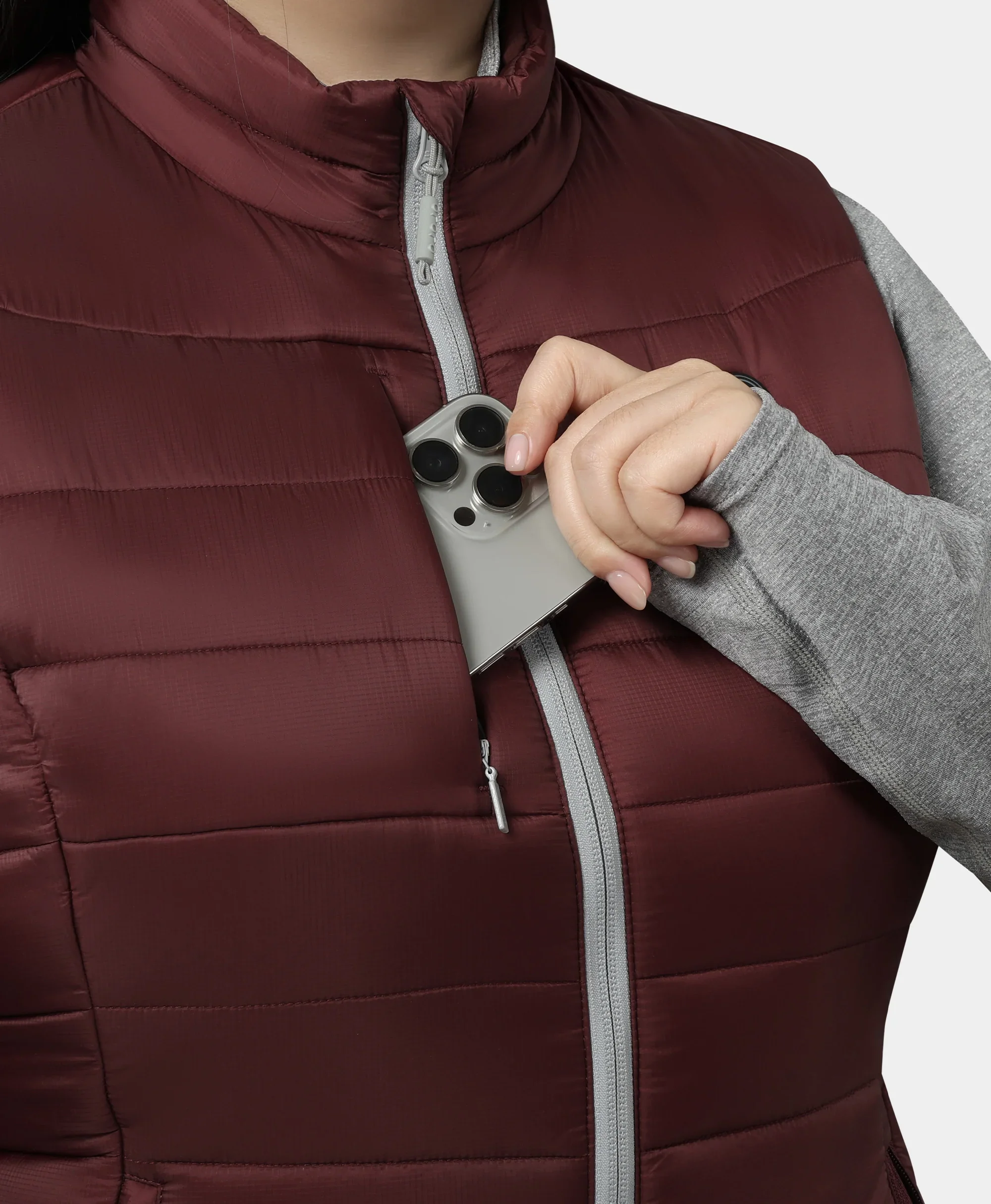 SureWarm® Women's 6-Zone Dual-Control Classic Pro Heated Vest - Image 16