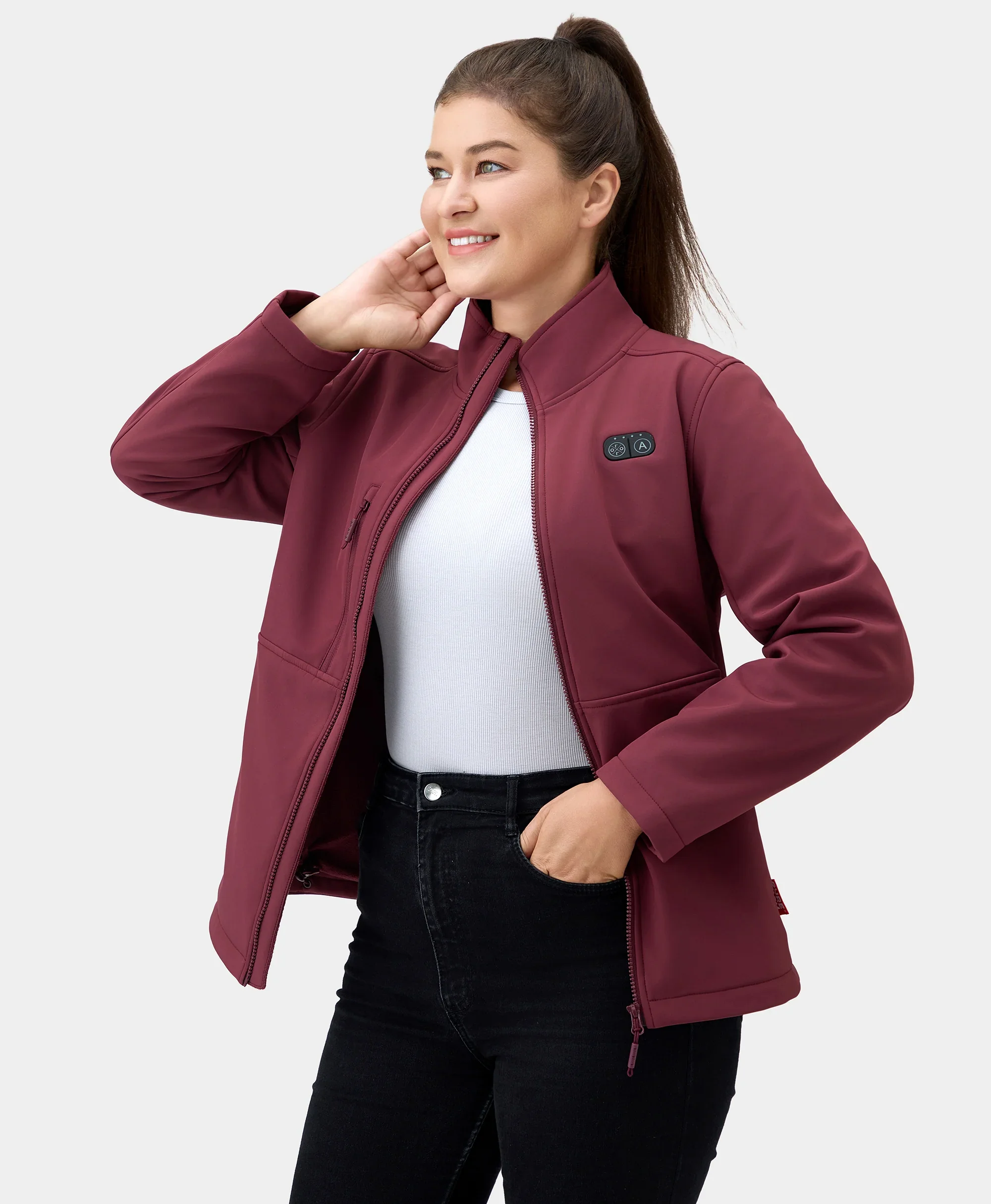 Maverick SureWarm® Women's 6-Zone Dual-Control Heated Softshell Jacket - Image 31