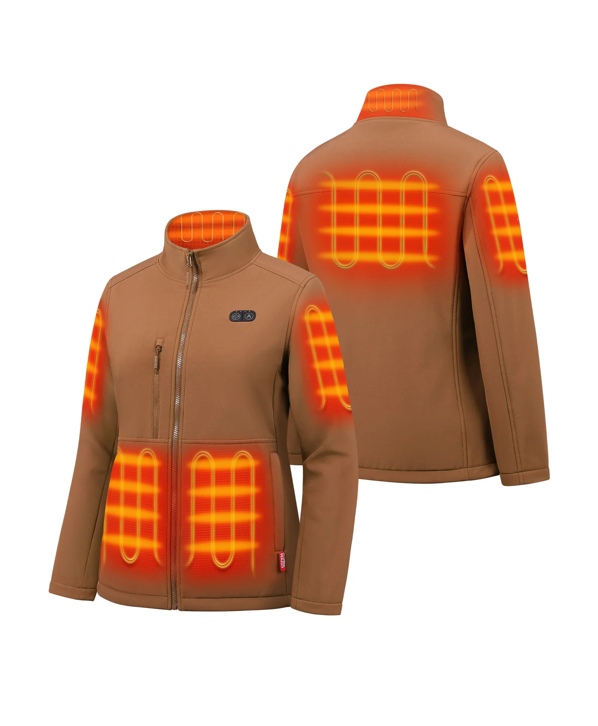 Maverick SureWarm® Women's 6-Zone Dual-Control Heated Softshell Jacket - Image 45