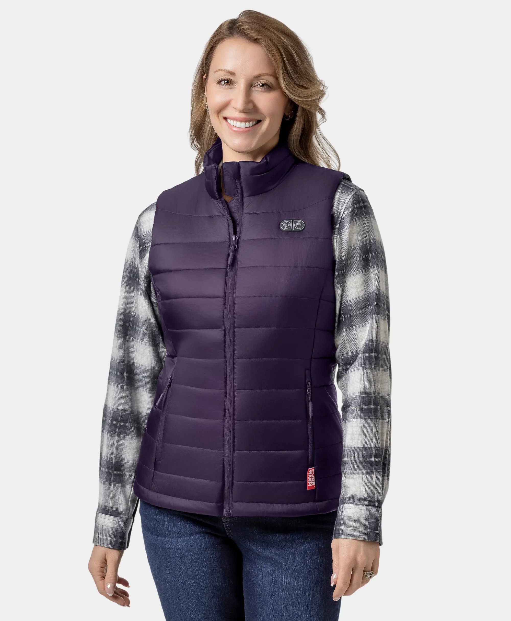 SureWarm® Women's 7-Zone Dual-Control Classic Pro Heated Vest (Lower Back Heating) (Apparel Only) - Image 11