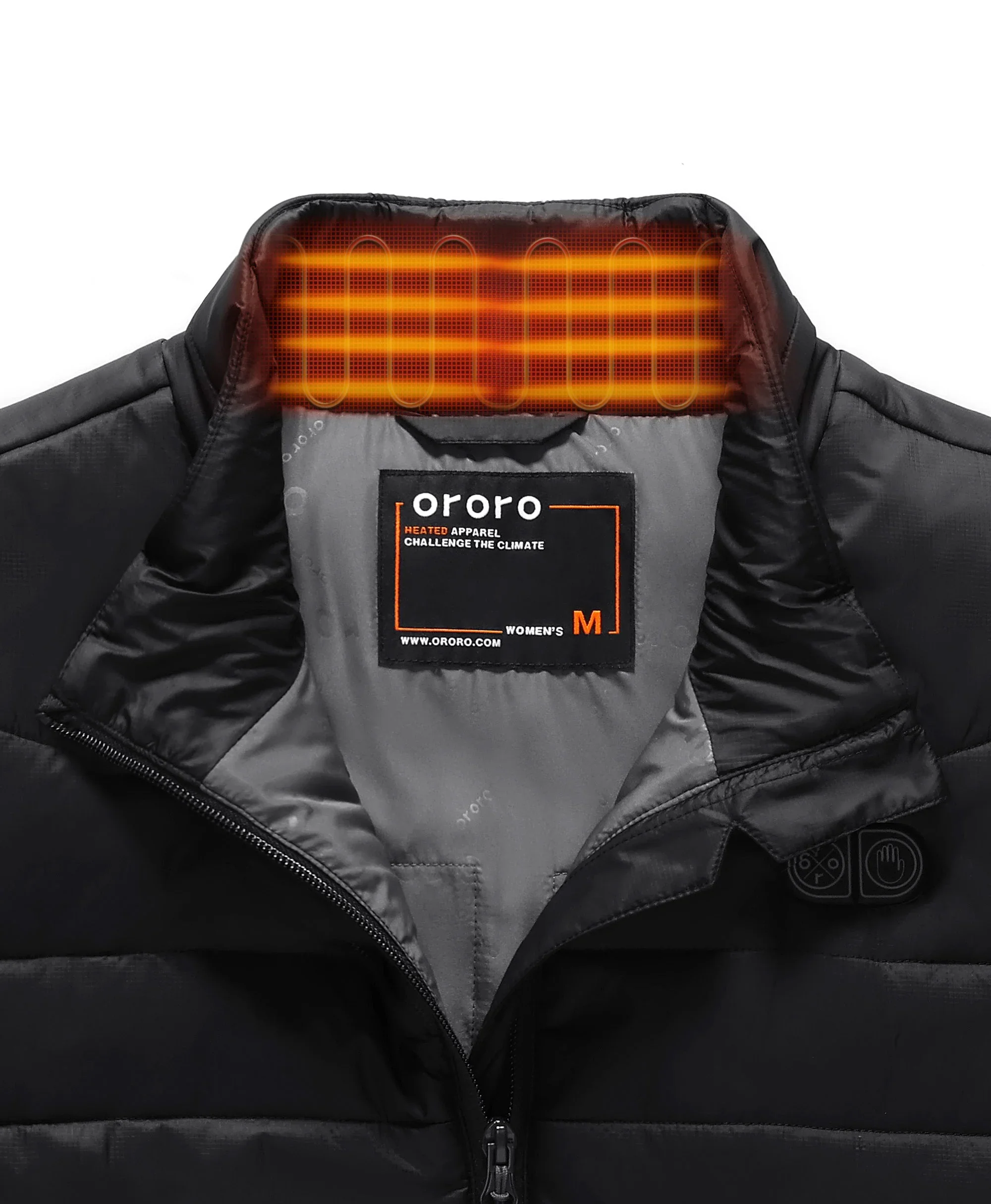 SureWarm® Women's 7-Zone Dual-Control Classic Pro Heated Vest (Lower Back Heating) (Apparel Only) - Image 25