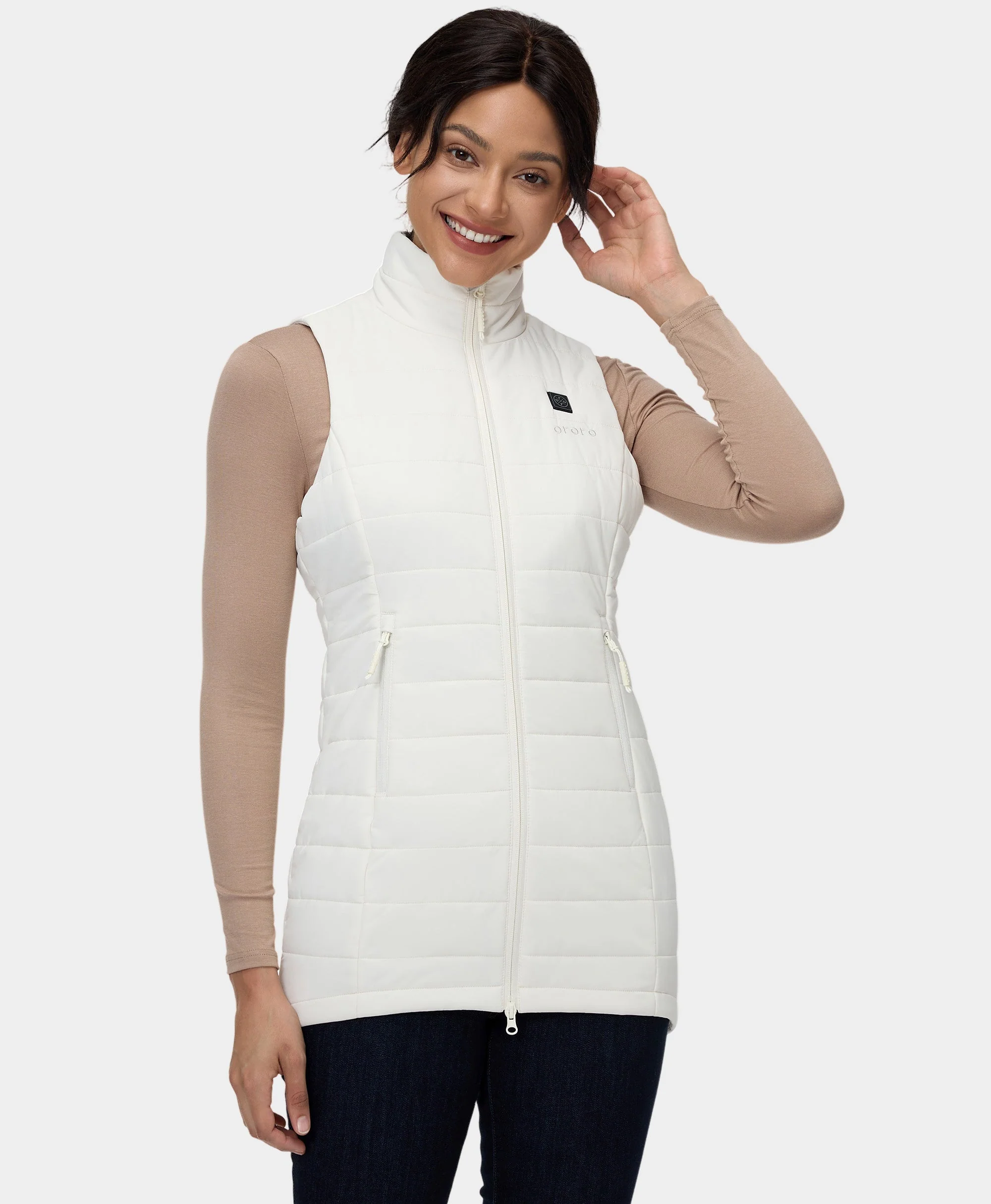 Tribeca Women's Heated Long Puffer Vest (Apparel Only) - Image 16