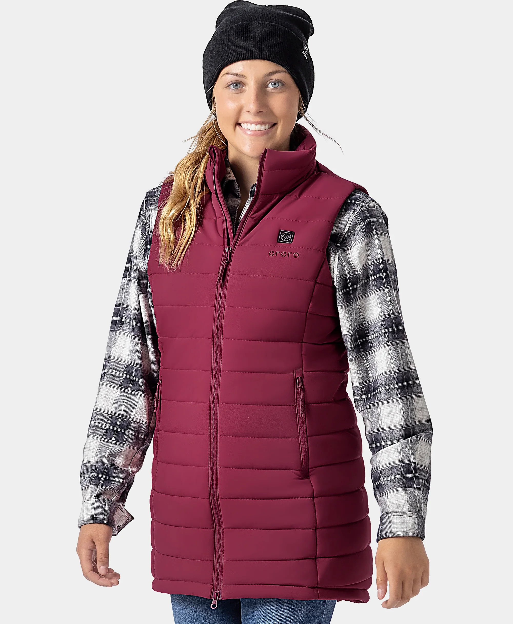 Tribeca Women's Heated Long Puffer Vest (Apparel Only) - Image 57