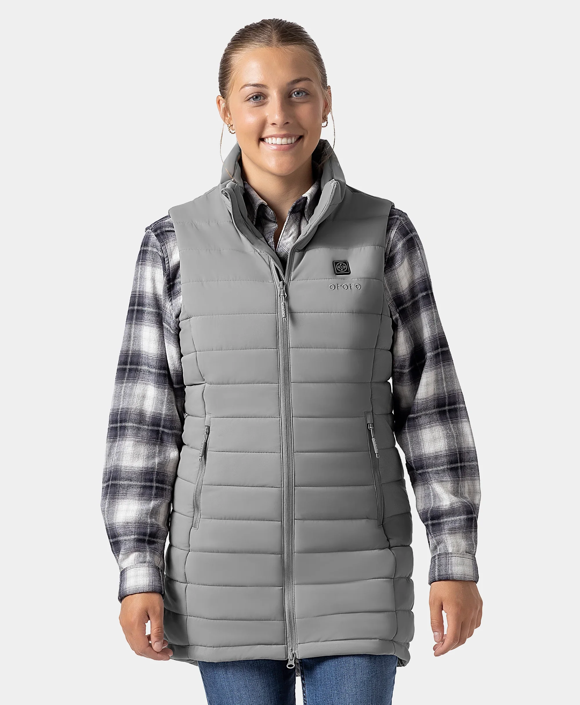 Tribeca Women's Heated Long Puffer Vest (Apparel Only) - Image 63