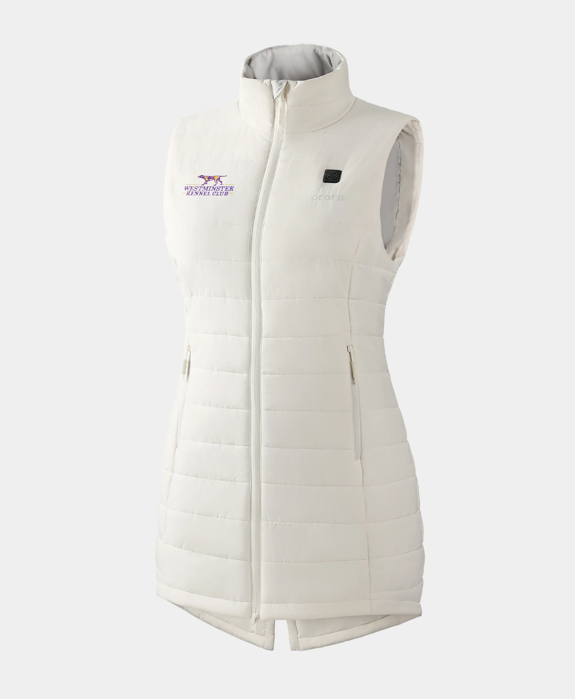 Tribeca Women's Heated Long Puffer Vest - Westminster Kennel Club® Edition - Image 10