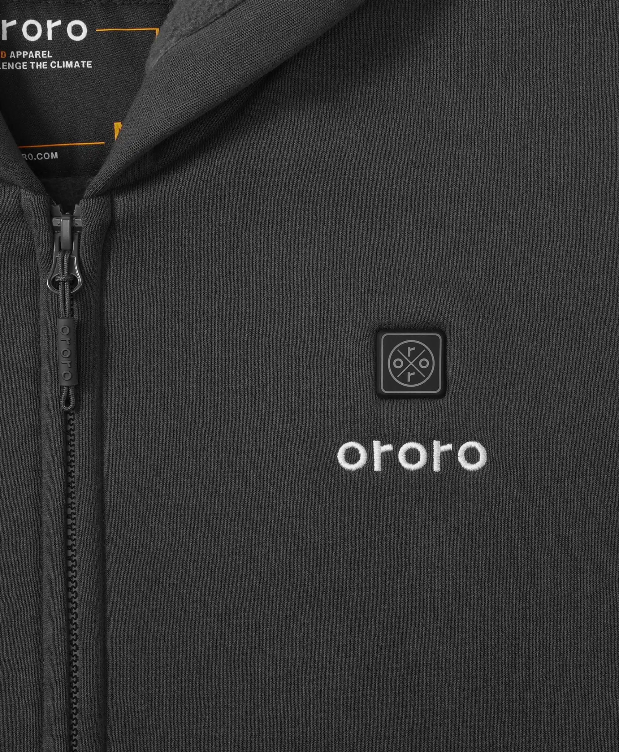(Open-box) Element Unisex 4-Zone Fleece Heated Hoodie (Battery Set Not Included) - Image 4