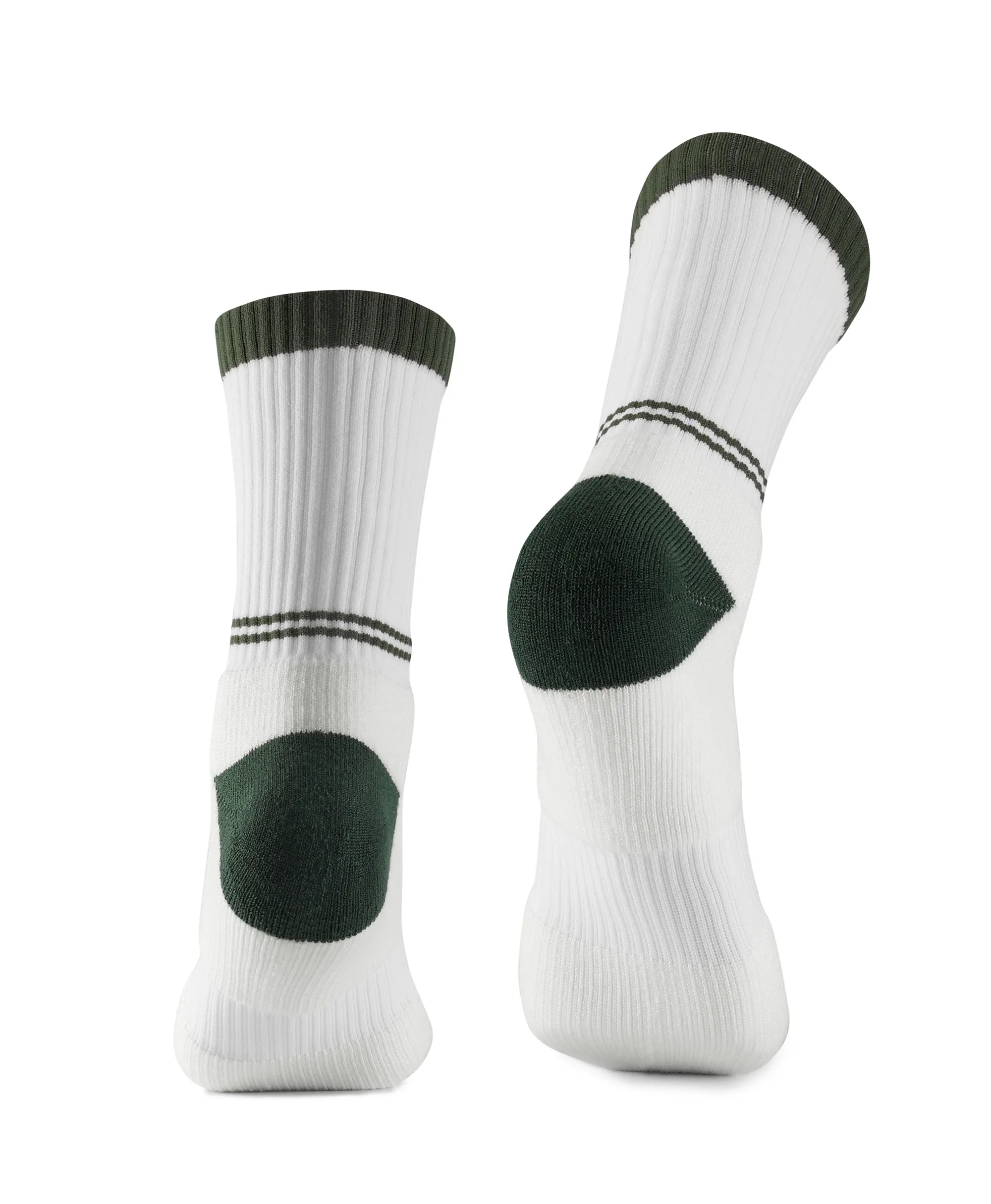 Unisex Wool Blend Mid Crew Socks 3-Pack - Image 6