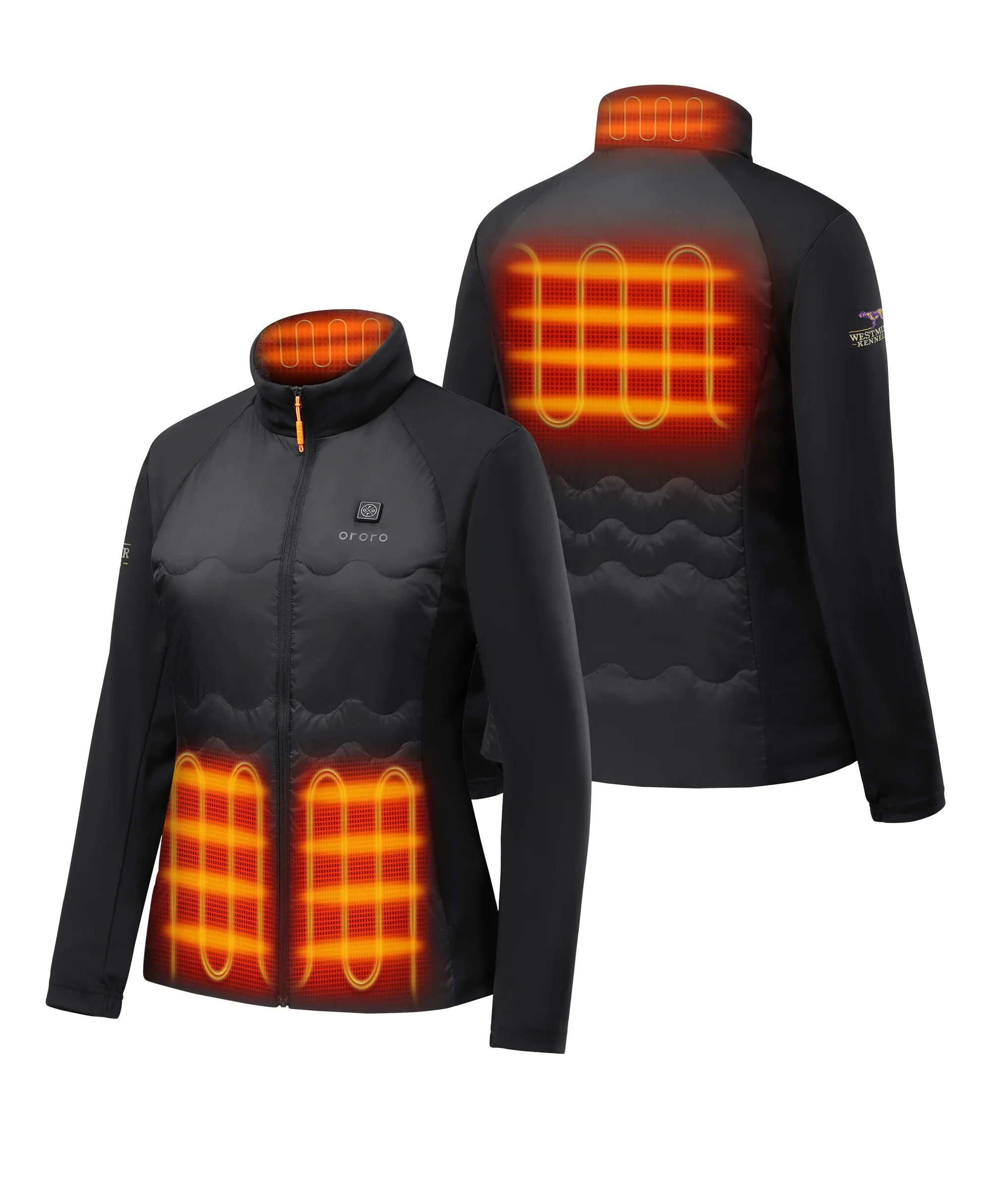 Verbier Women's 4-Zone Heated Down Jacket - Westminster Kennel Club® Edition - Image 2