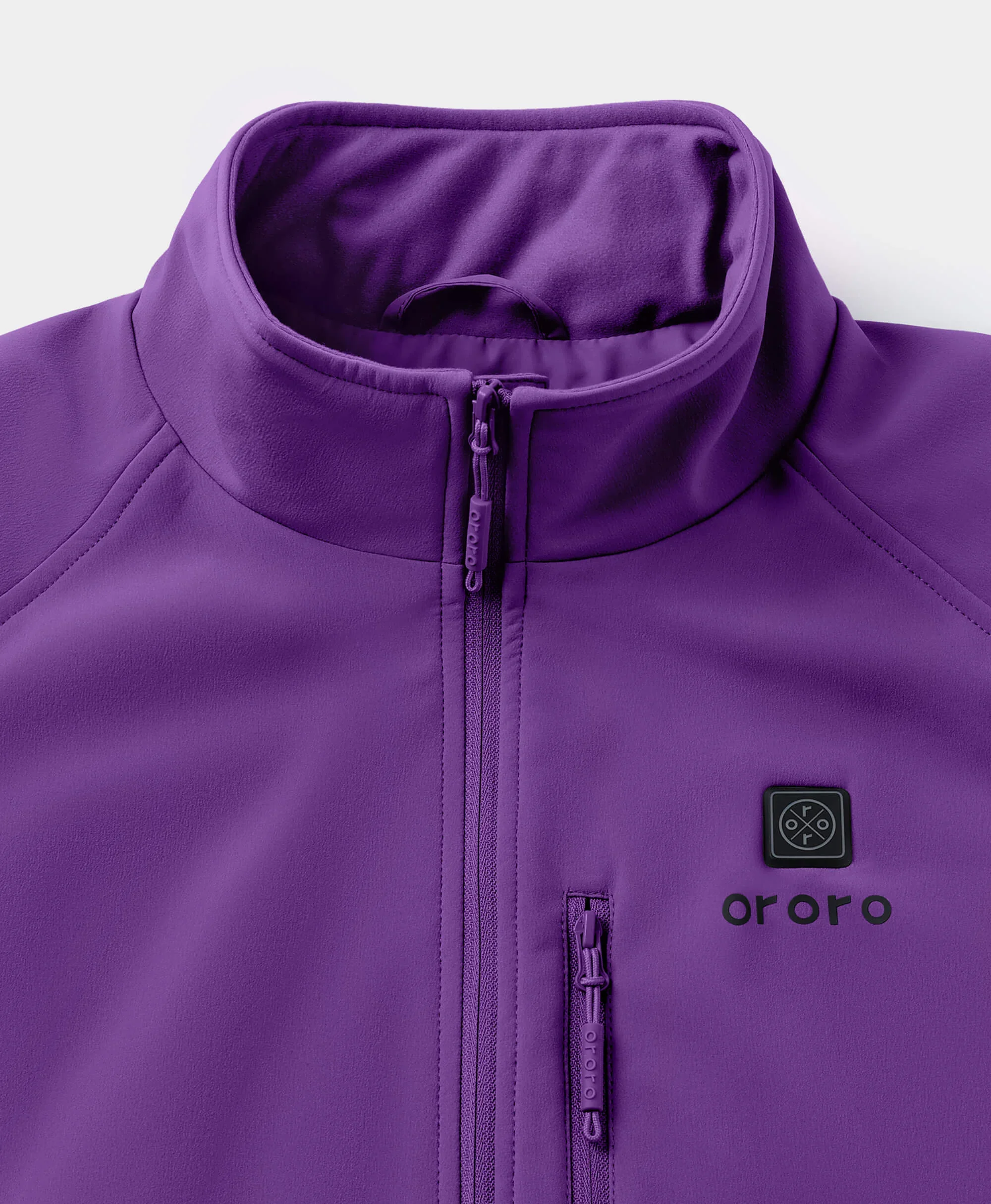 Women's 4-Zone Heated Softshell Vest (Purple) - WKC 150th Anniversary Edition - Image 5