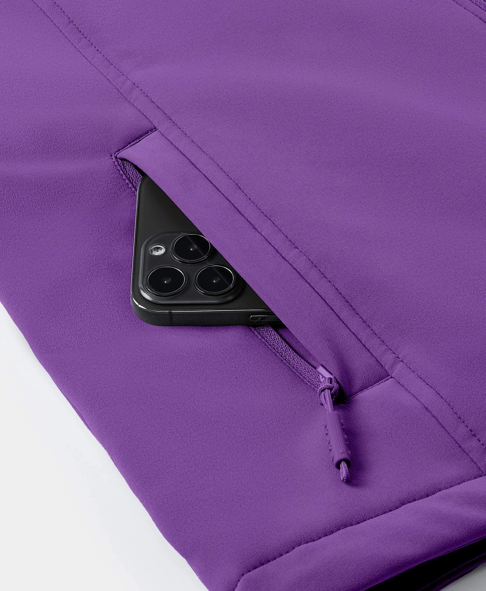 Women's 4-Zone Heated Softshell Vest (Purple) - WKC 150th Anniversary Edition - Image 8