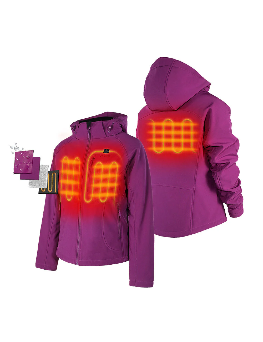 Women's Classic Heated Jacket (Apparel Only) - Image 28
