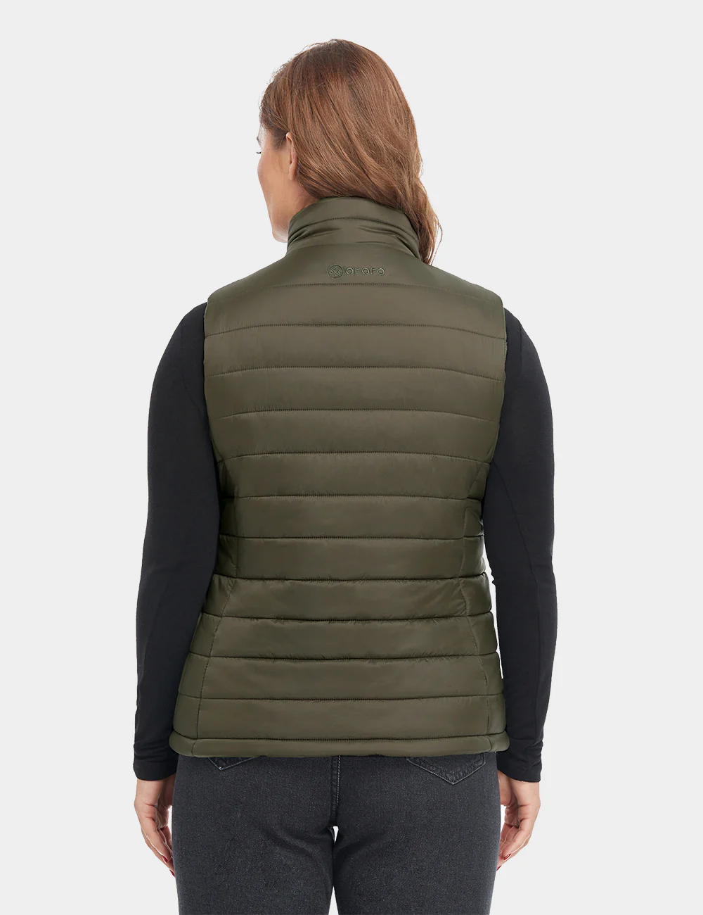 Women's Classic Heated Vest - Green - Image 7