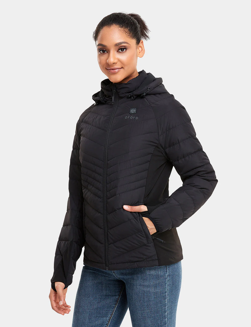 Cloudland Women's Heated Down Jacket (Apparel Only) - Image 11