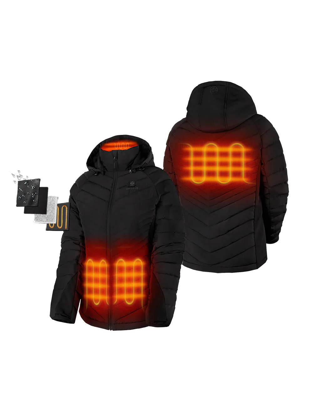 Cloudland Women's Heated Down Jacket - Image 14