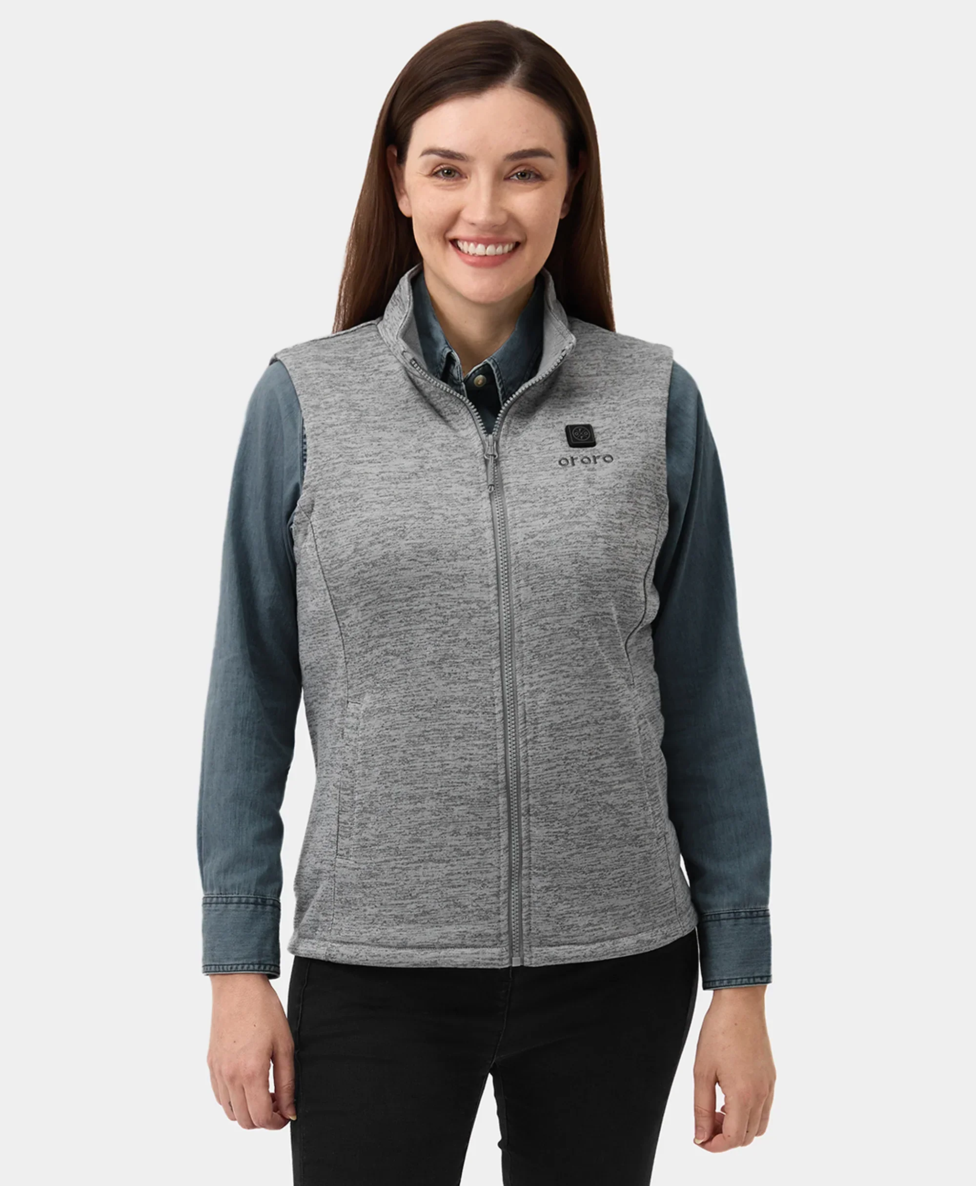 (Open-box) Women's Heated Fleece Vest (Battery Set Not Included) - Image 14