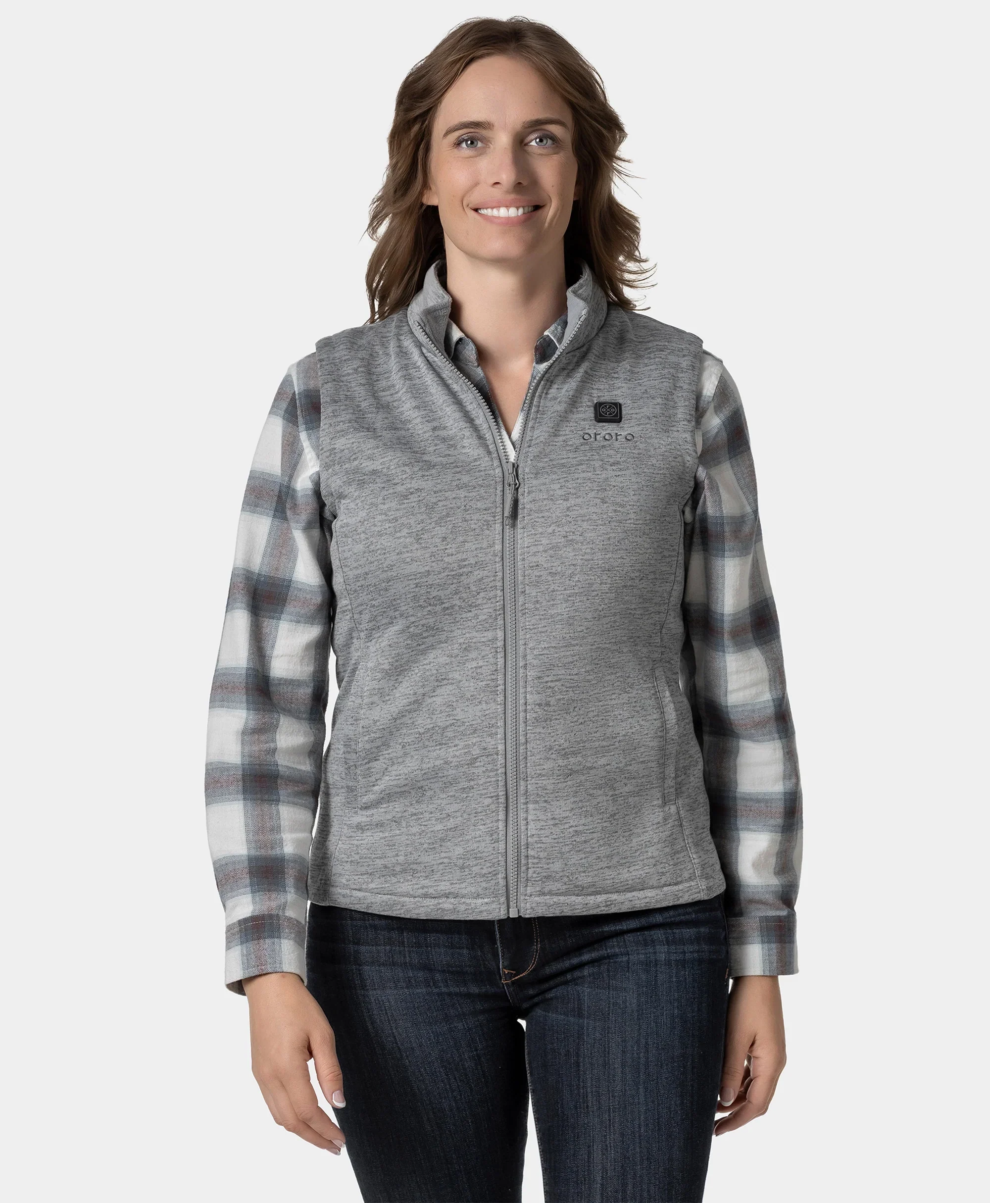 (Open-box) Women's Heated Fleece Vest (Battery Set Not Included) - Image 16