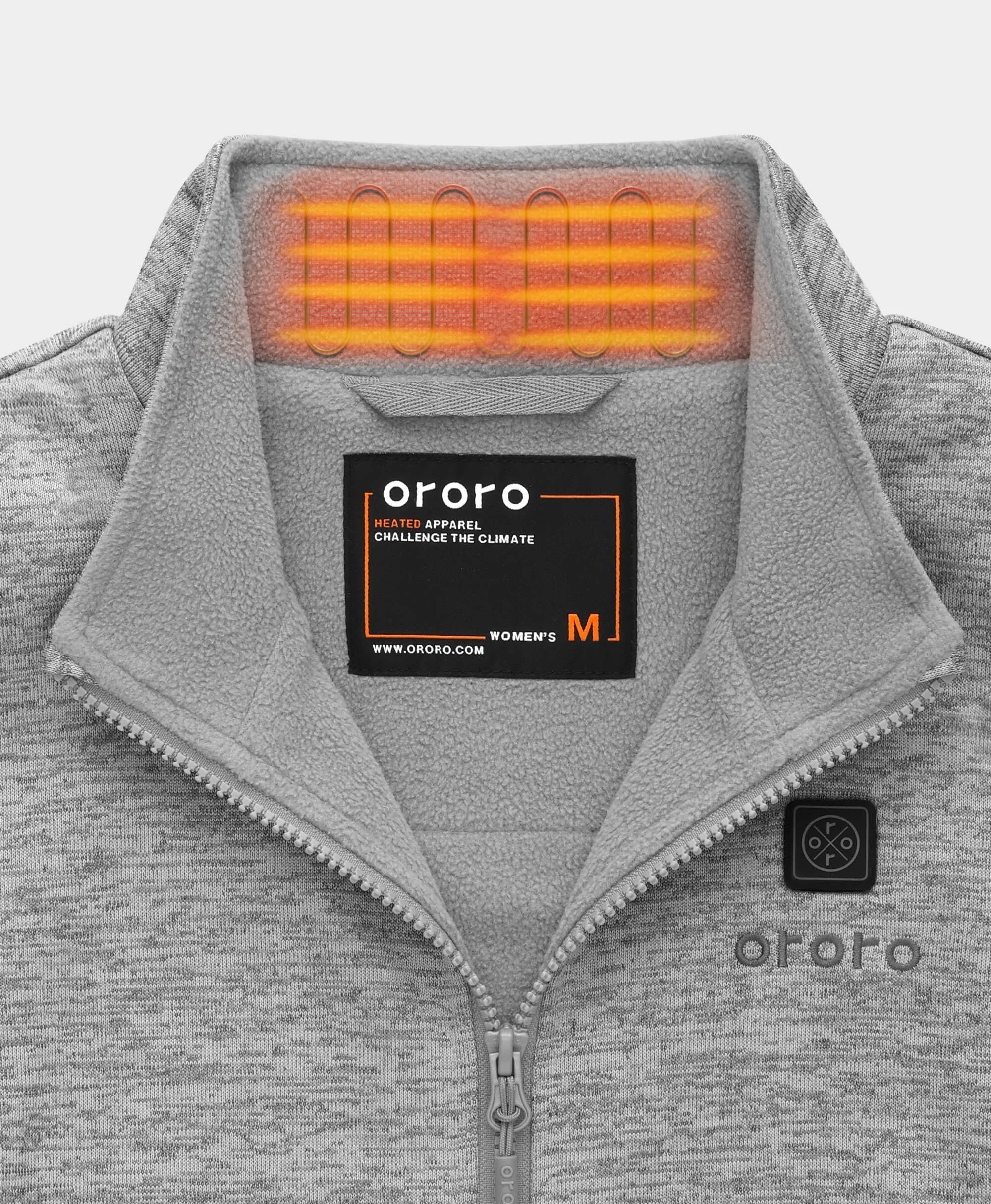 (Open-box) Women's Heated Fleece Vest (Battery Set Not Included) - Image 18