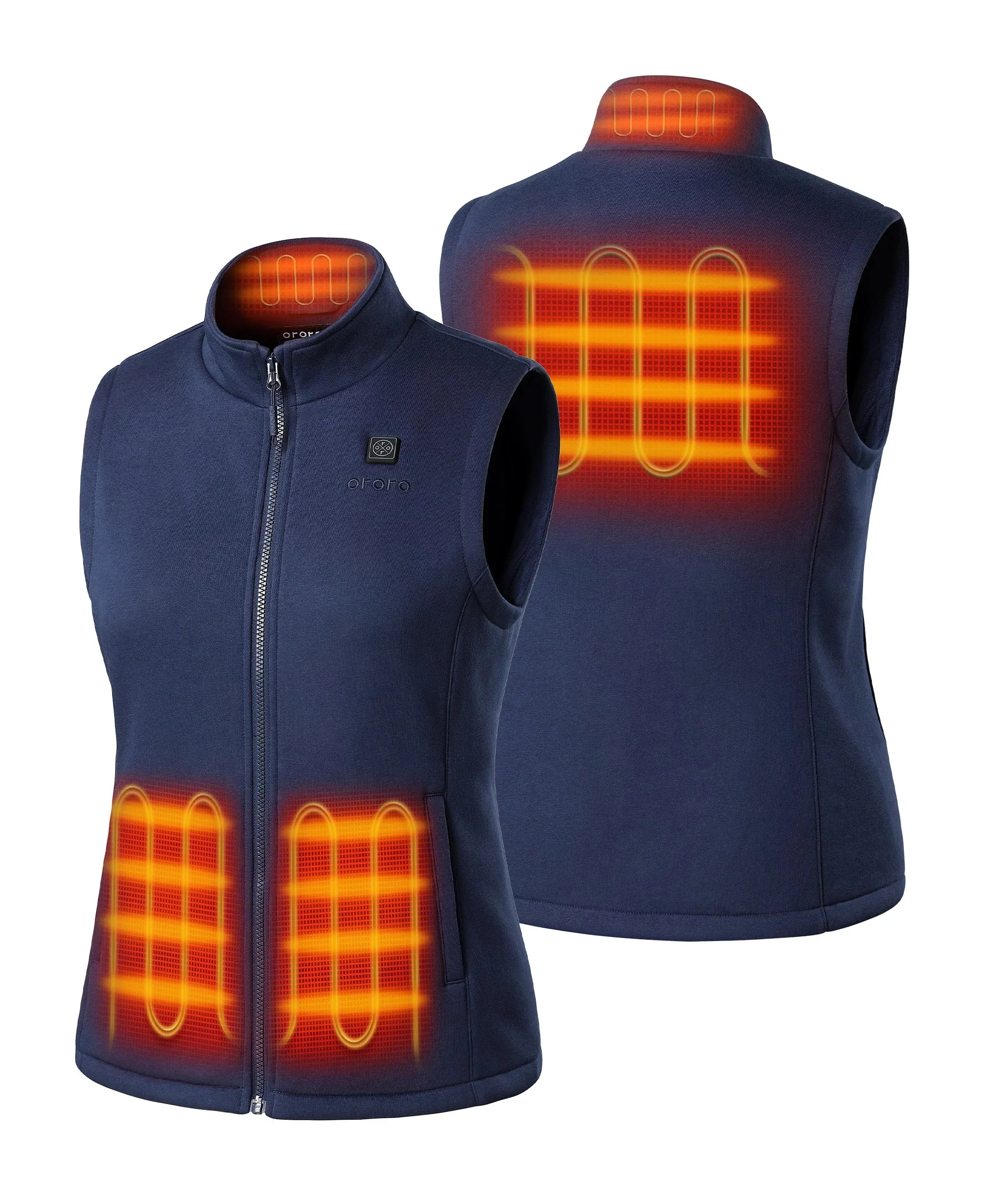 (Open-box) Women's Heated Fleece Vest (Battery Set Not Included) - Image 23